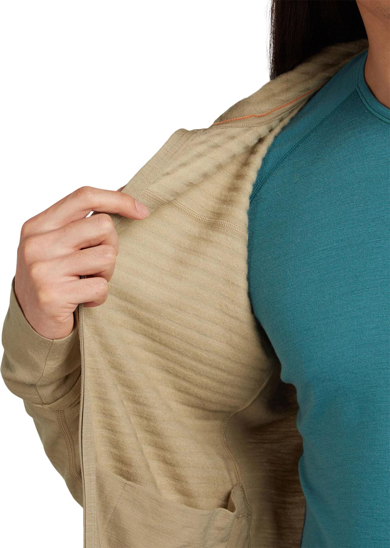 Product gallery image number 10 for product 300 RealFleece Descender Merino Blend Long Sleeve Zip Hoodie - Men's