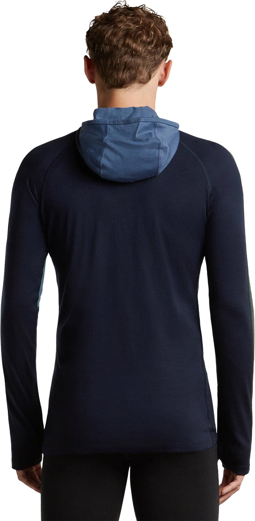 Product gallery image number 2 for product Merino 200 Oasis+ Long Sleeve Half Zip Thermal Hoodie - Men's