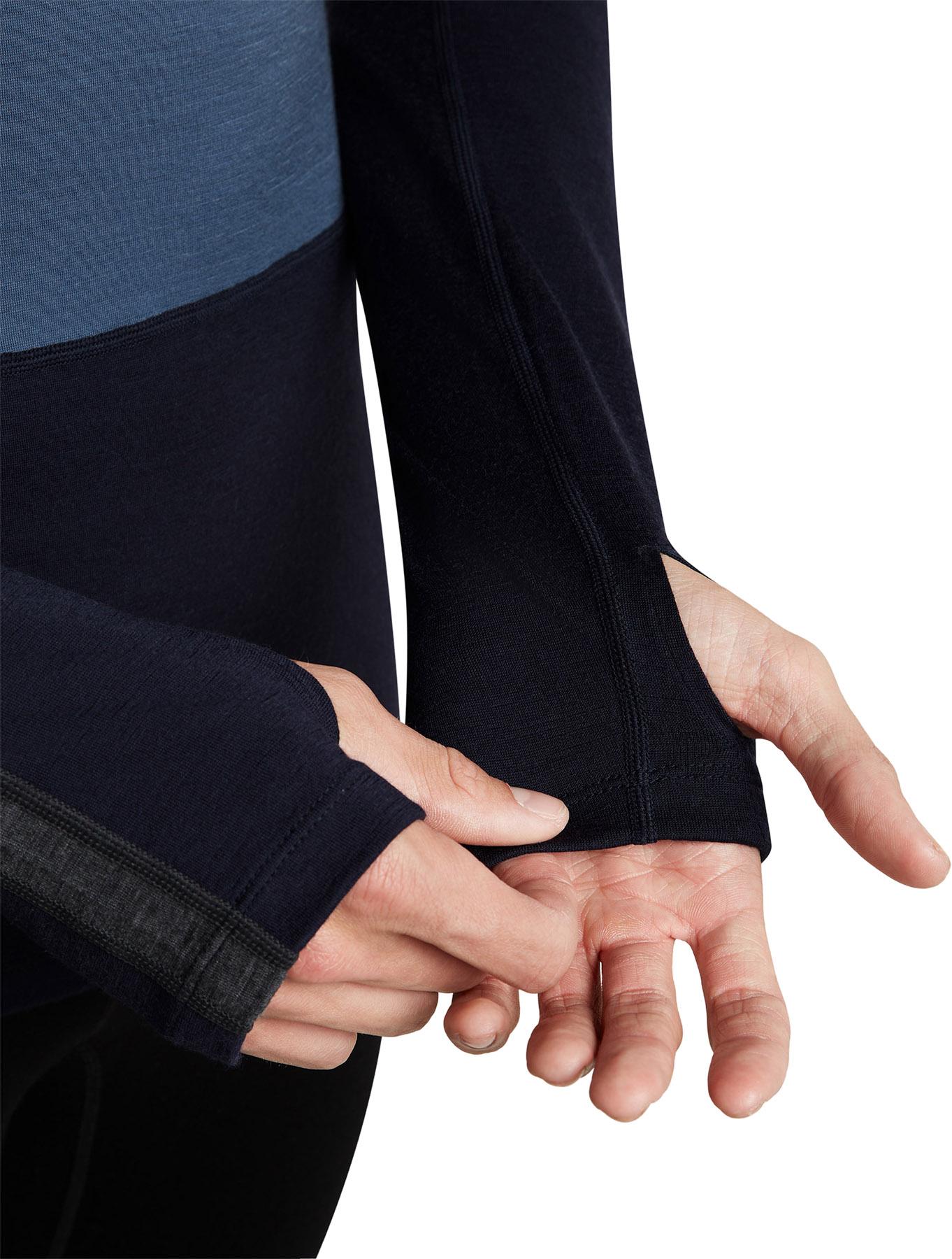 Product gallery image number 3 for product Merino 200 Oasis+ Long Sleeve Crewe Thermal Top - Men's