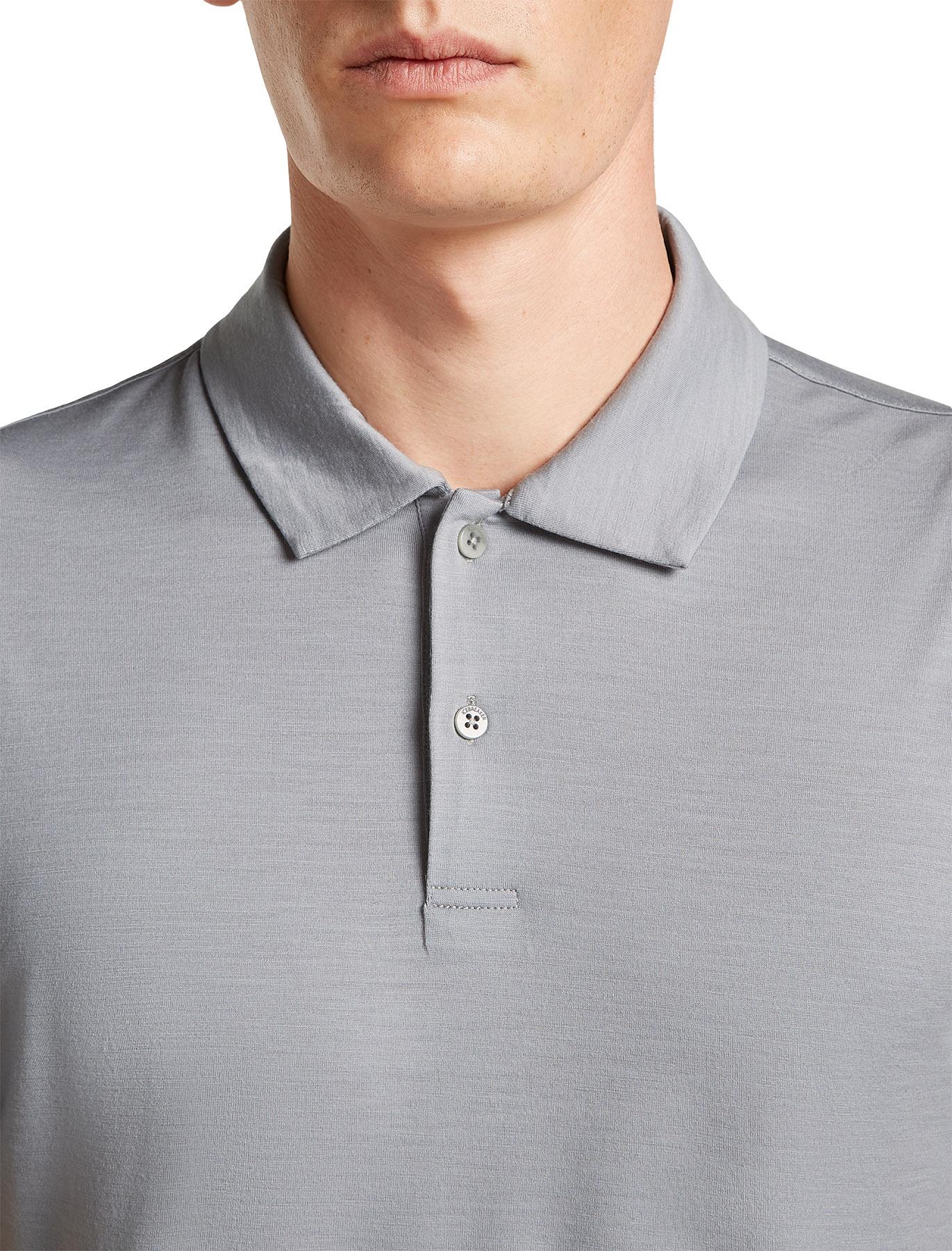 Product gallery image number 2 for product 15.5 MerinoFine Short Sleeve Polo - Men's