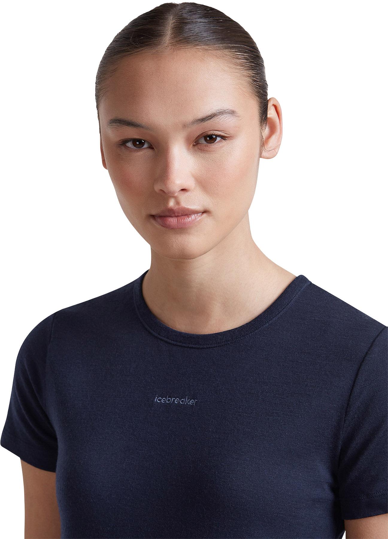 Product gallery image number 3 for product Merino 200 Tech Lite Short Sleeve Crop Slim T-Shirt - Women's