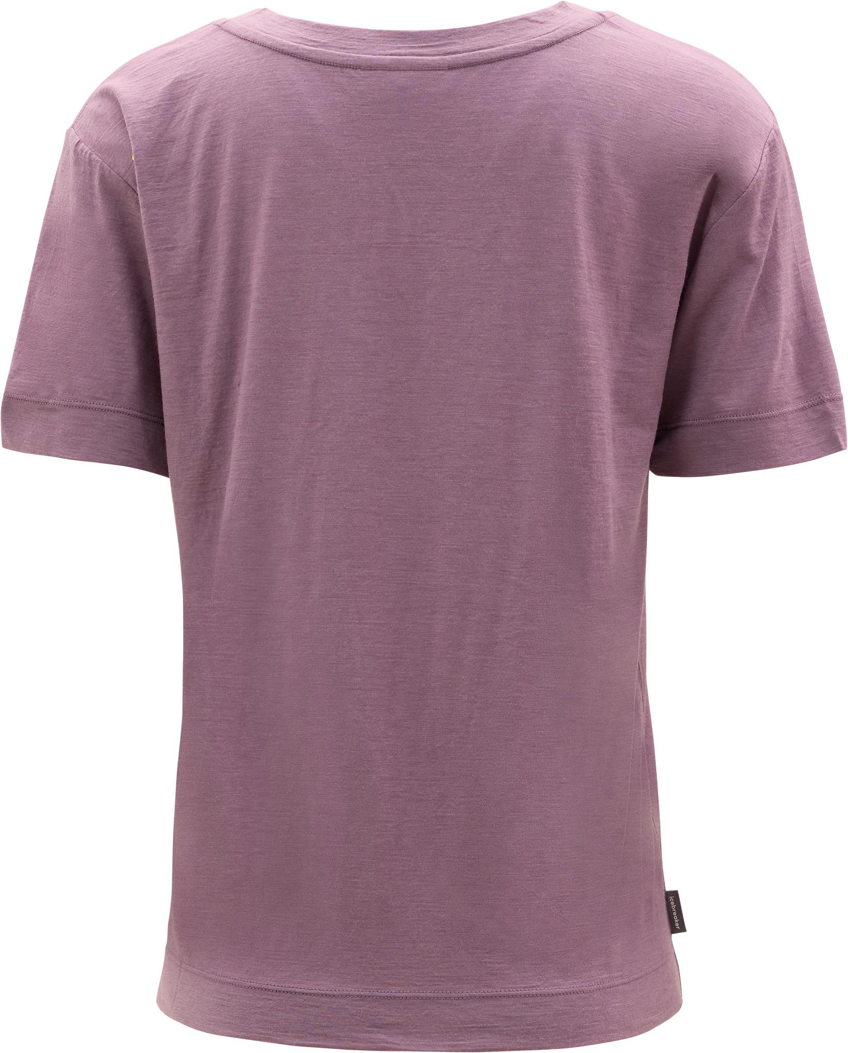 Product gallery image number 3 for product Merino 150 Tech Lite Relaxed Short Sleeve V Neck T-Shirt - Women's
