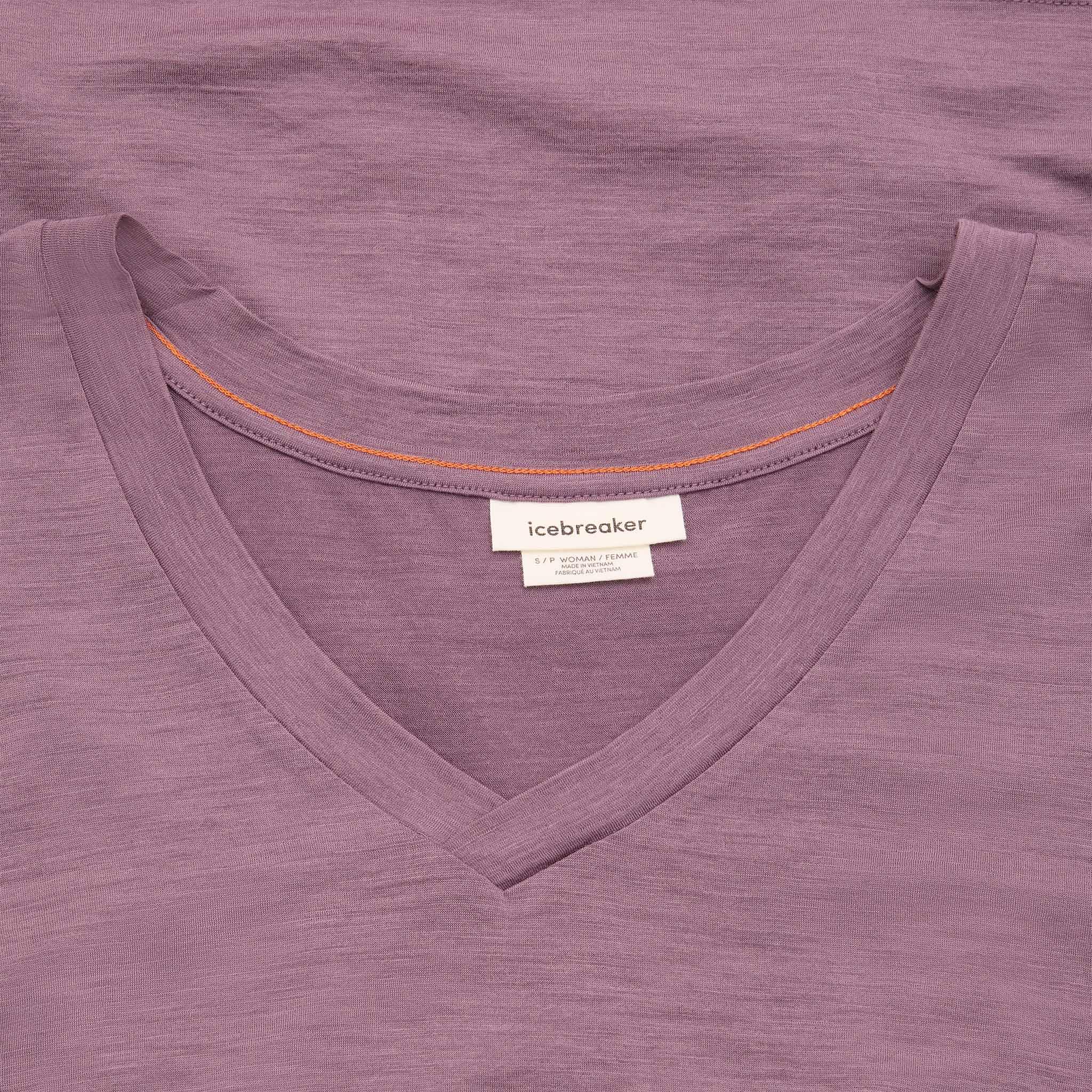 Product gallery image number 2 for product Merino 150 Tech Lite Relaxed Short Sleeve V Neck T-Shirt - Women's