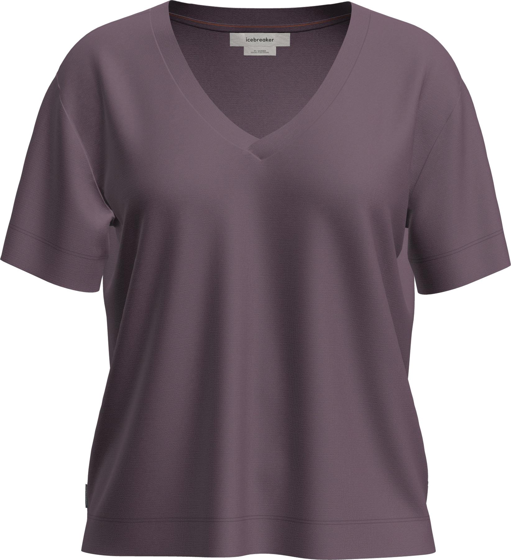 Product image for Merino 150 Tech Lite Relaxed Short Sleeve V Neck T-Shirt - Women's