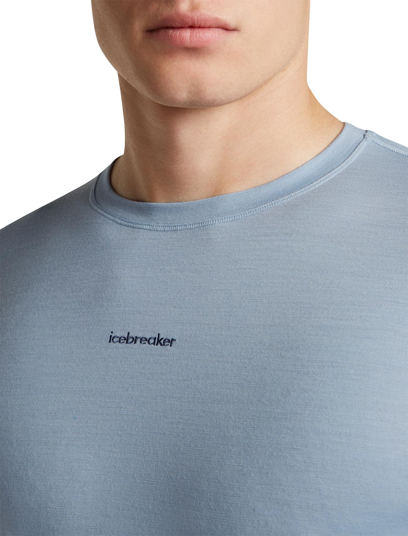 Numéro de l'image de la galerie de produits 3 pour le produit Couche de base pour le haut à col rond thermique à manches longues 200 MerinoFine Ace - Homme