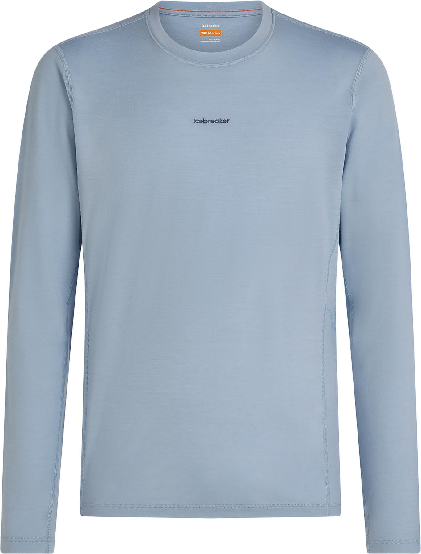 Image de produit pour Couche de base pour le haut à col rond thermique à manches longues 200 MerinoFine Ace - Homme