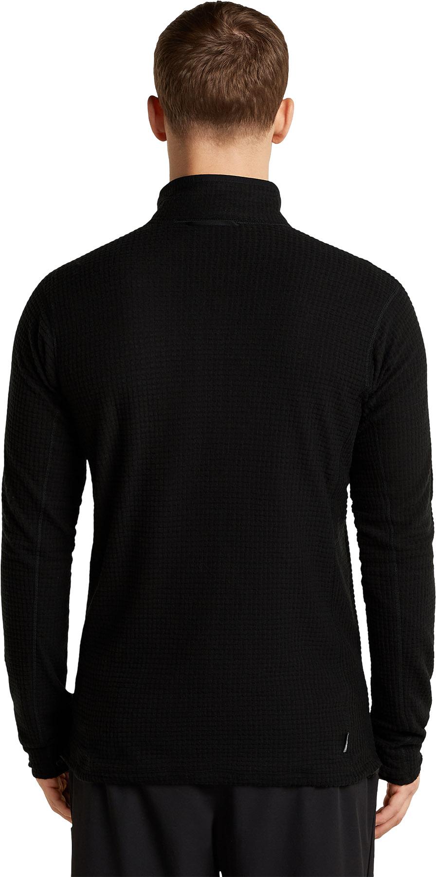 Product gallery image number 6 for product Merino 400 RealFleece Grid Peaksland Long Sleeve Half Zip Top - Men's
