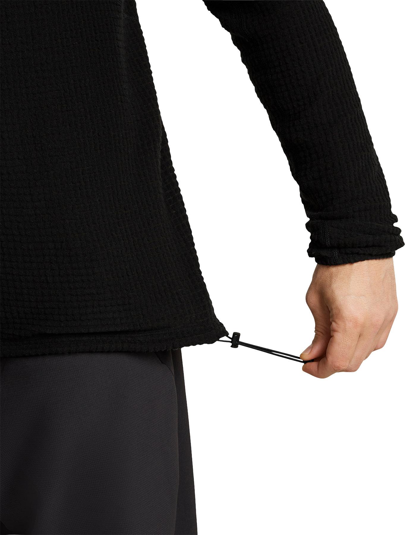 Product gallery image number 4 for product Merino 400 RealFleece Grid Peaksland Long Sleeve Half Zip Top - Men's