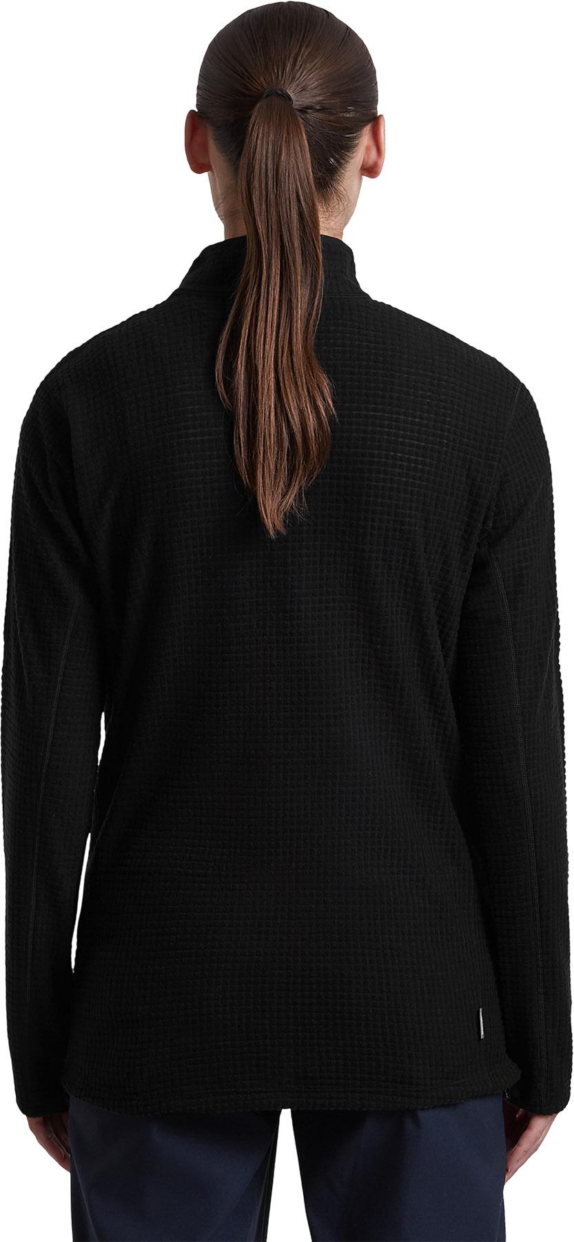 Product gallery image number 2 for product Merino 400 RealFleece Grid Peaksland Long Sleeve Half Zip Top - Women's