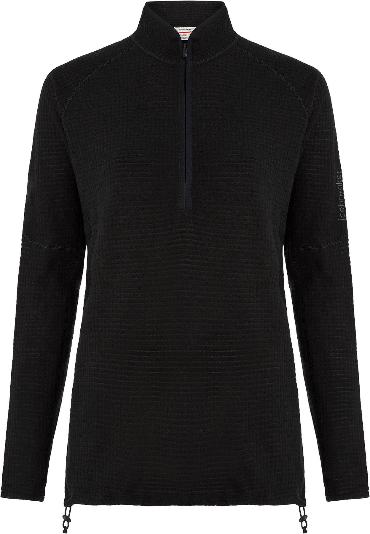 Product image for Merino 400 RealFleece Grid Peaksland Long Sleeve Half Zip Top - Women's