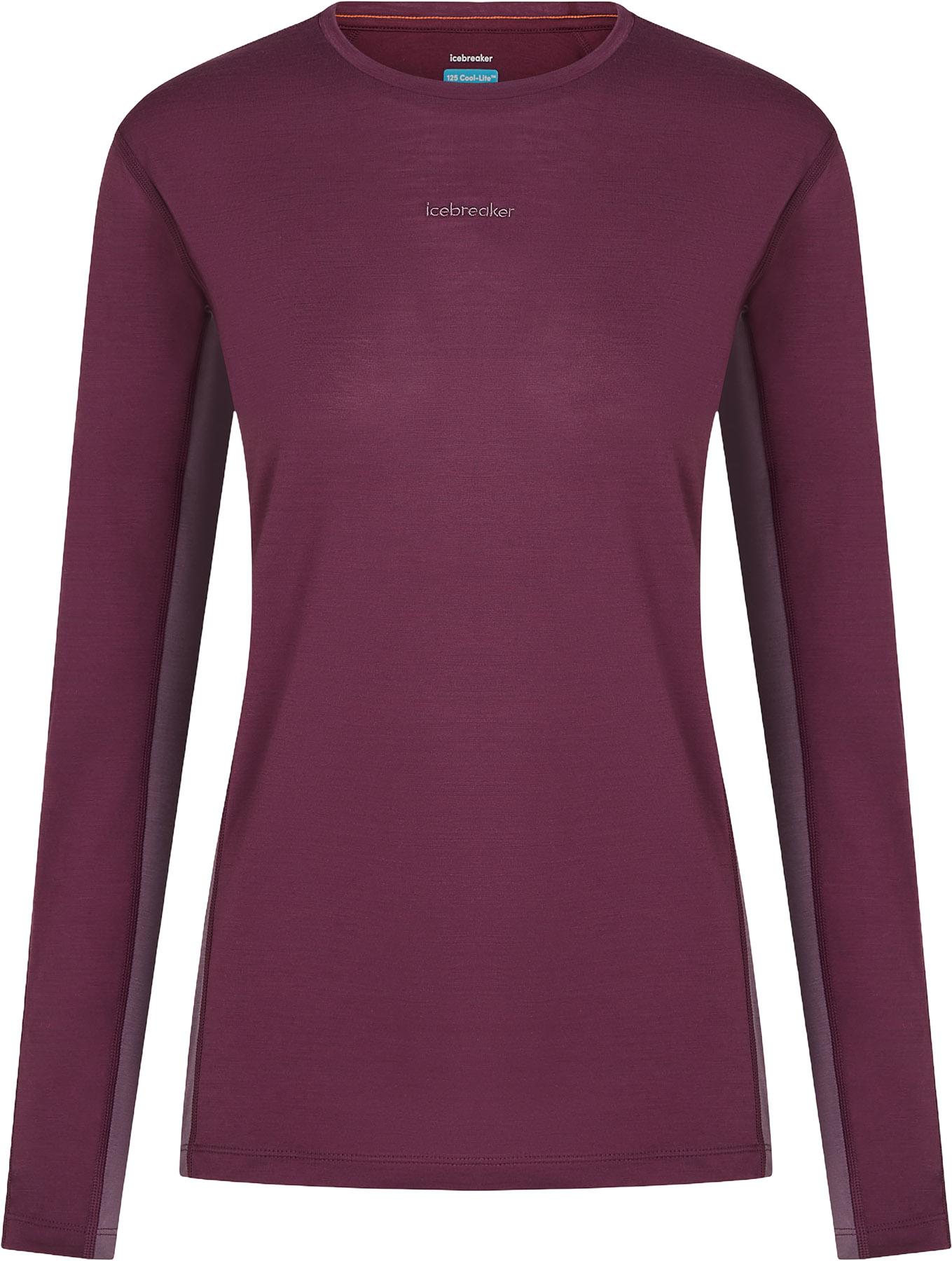 Image de produit pour Women Merino Blend 125 Cool-Lite™ Sphere LS Tee Colour Block