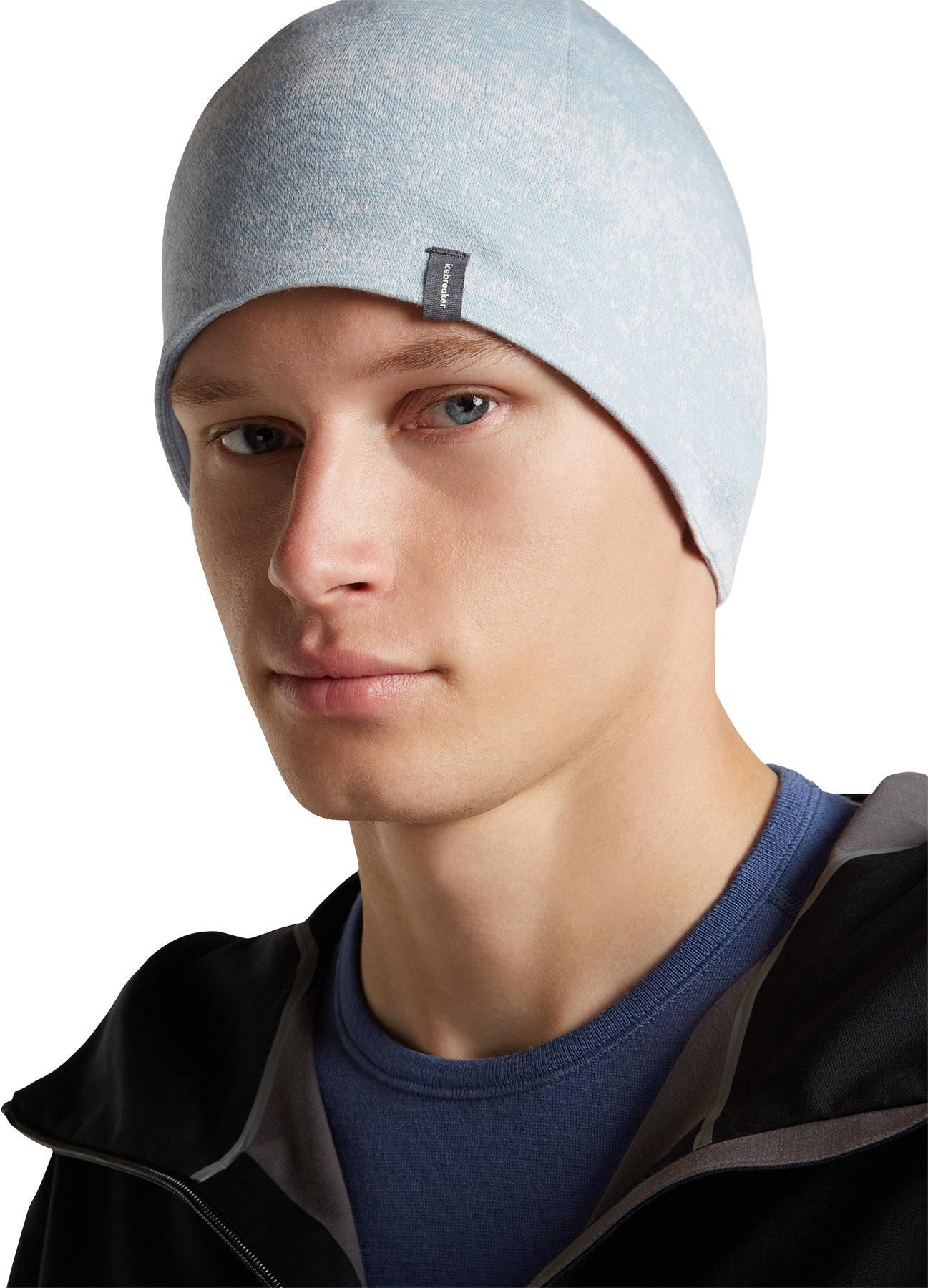 Numéro de l'image de la galerie de produits 3 pour le produit Unisex Merino 260 Oasis Vertex Reversible Beanie Chillwave