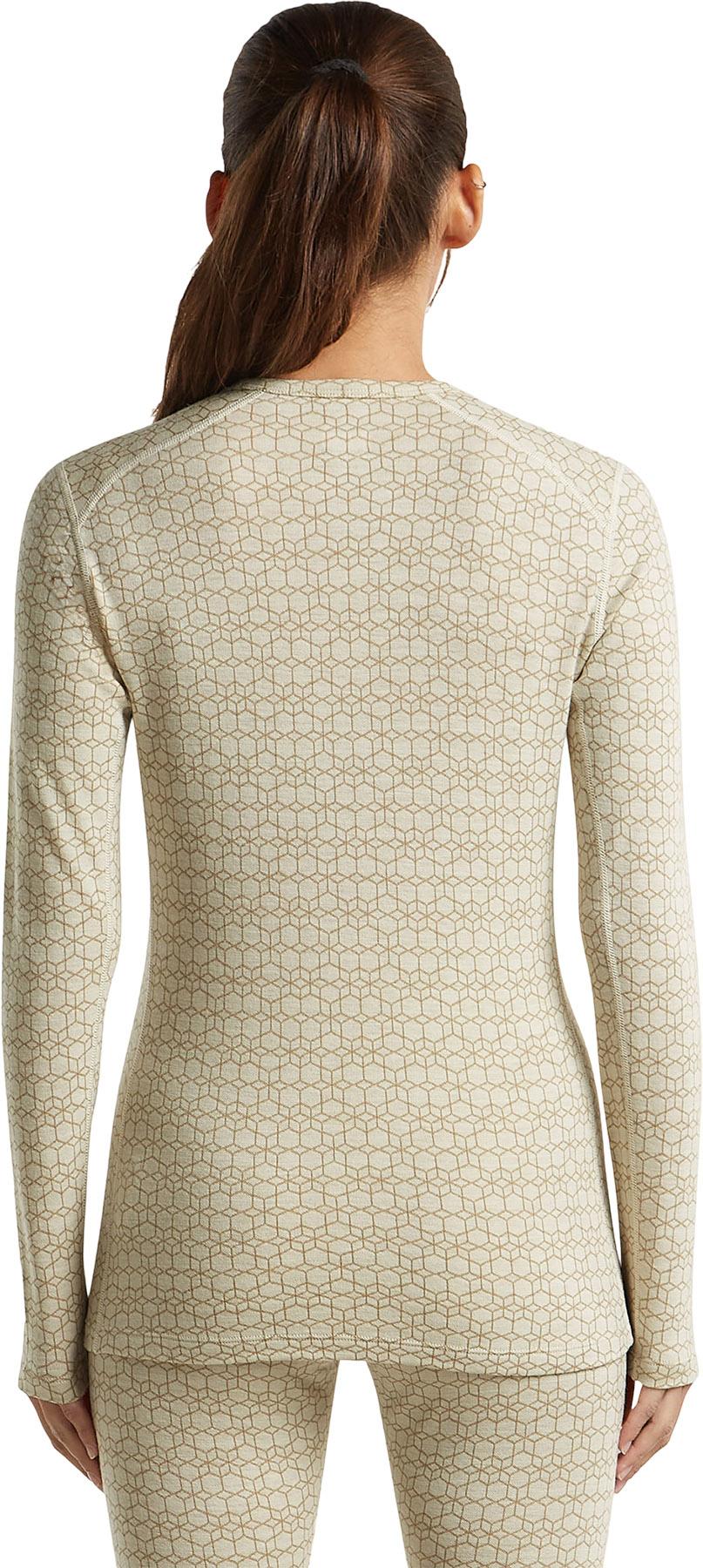 Product gallery image number 2 for product Merino 260 Oasis Vertex Alpine Geo Long Sleeve Crewe Thermal Base Layer Top - Women's