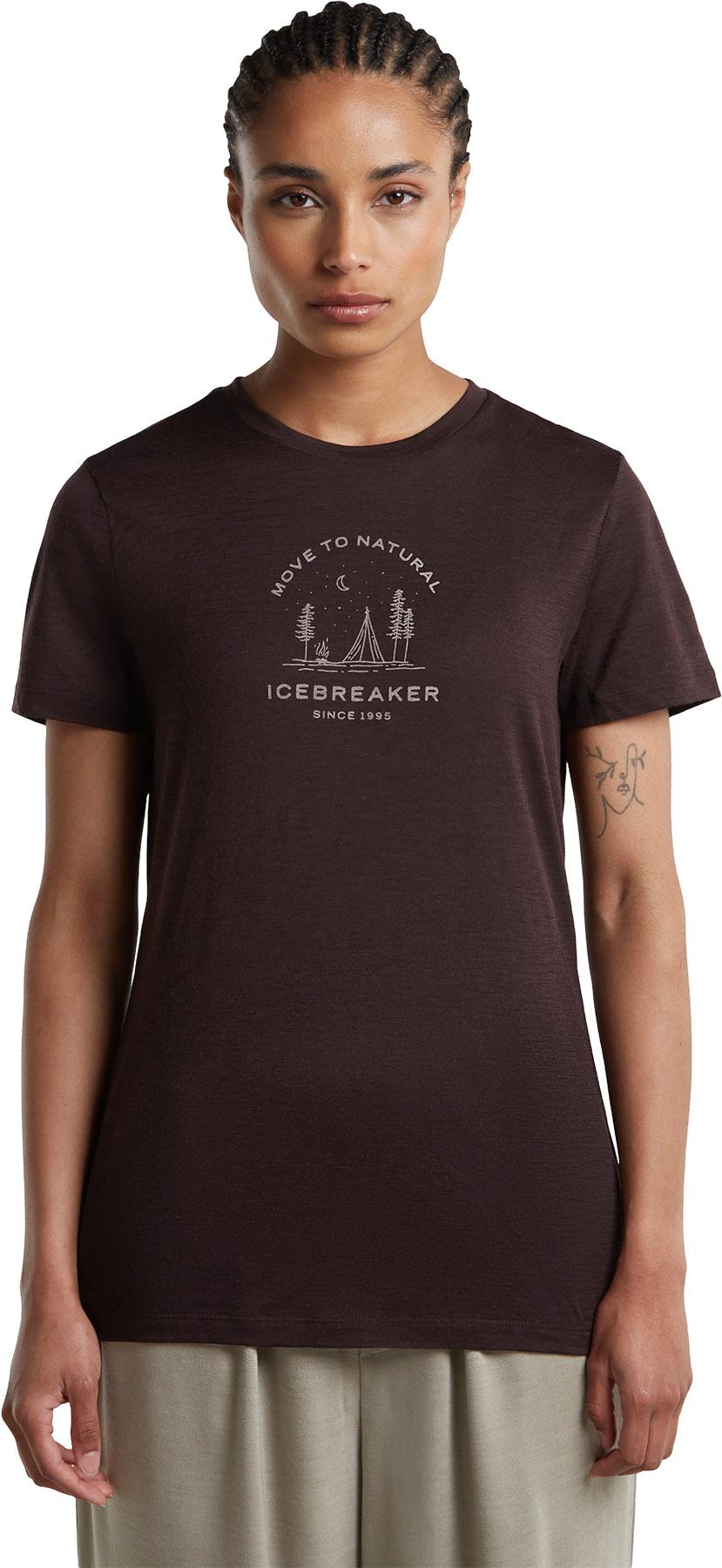 Numéro de l'image de la galerie de produits 4 pour le produit Women Merino 150 Tech Lite SS Tee Peaceful Pass
