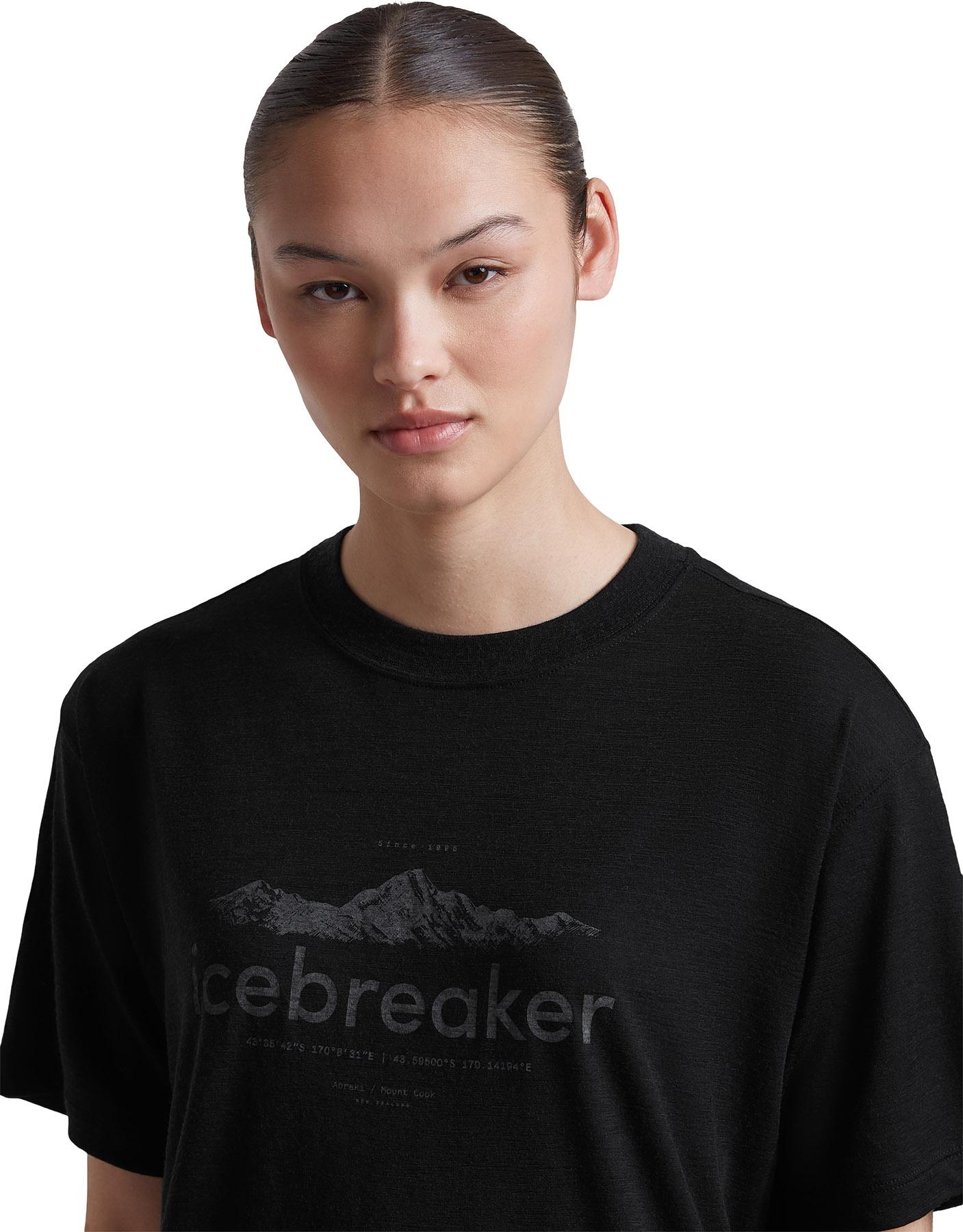 Numéro de l'image de la galerie de produits 3 pour le produit Women Merino 150 Tech Lite SS Relaxed Tee icebreaker Heritage