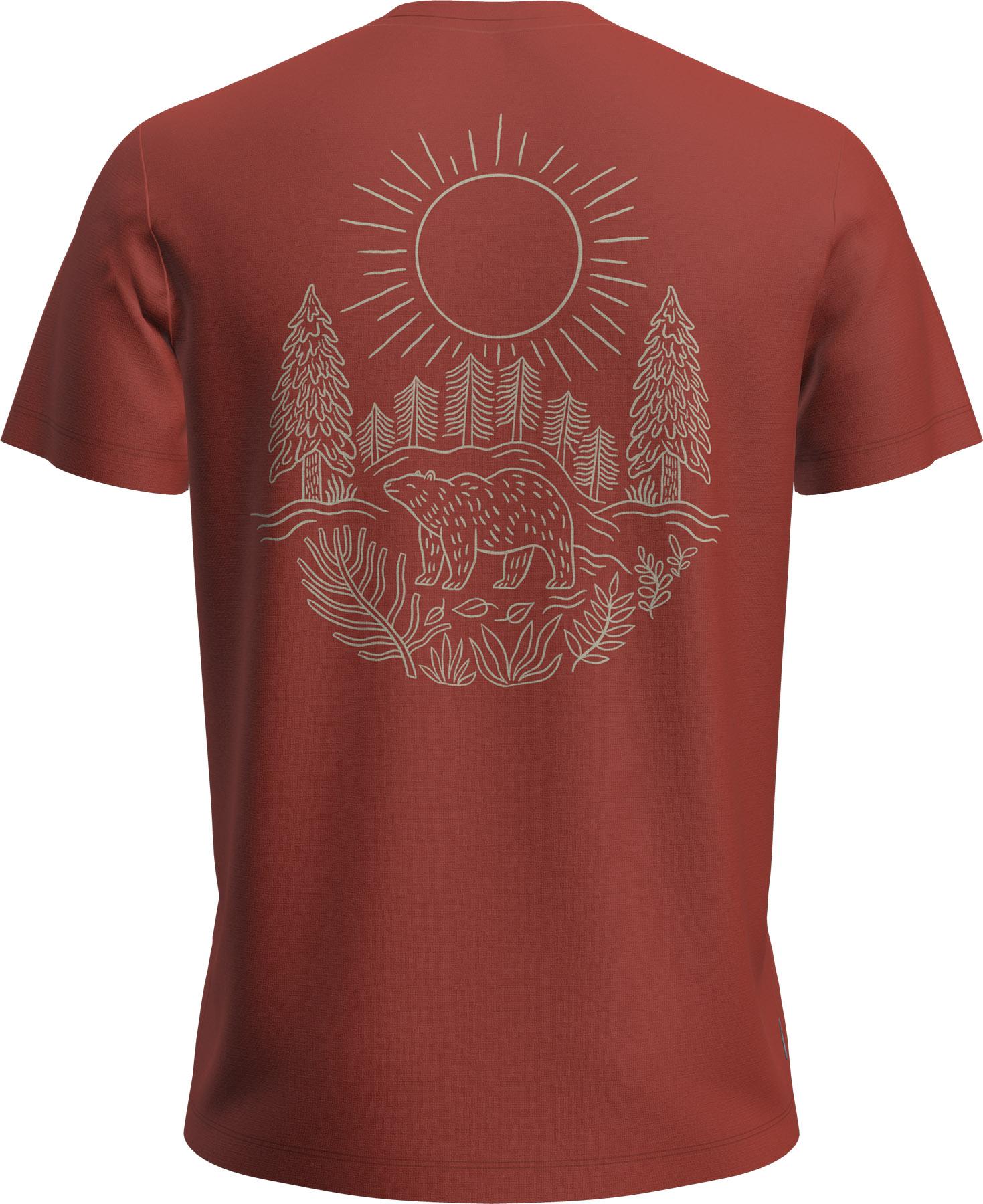 Numéro de l'image de la galerie de produits 2 pour le produit T-shirt à manches courtes en mérinos 150 Tech Lite Forest Footsteps - Homme