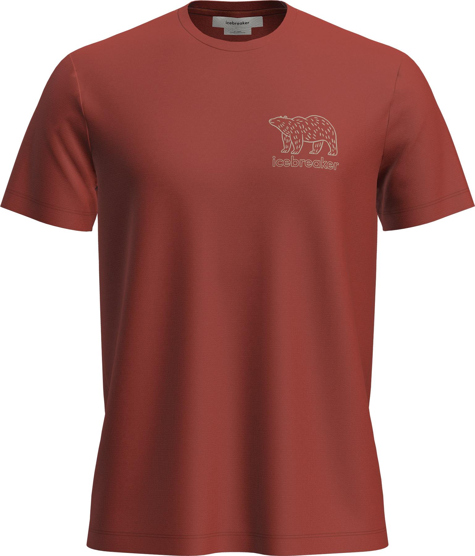 Image de produit pour T-shirt à manches courtes en mérinos 150 Tech Lite Forest Footsteps - Homme