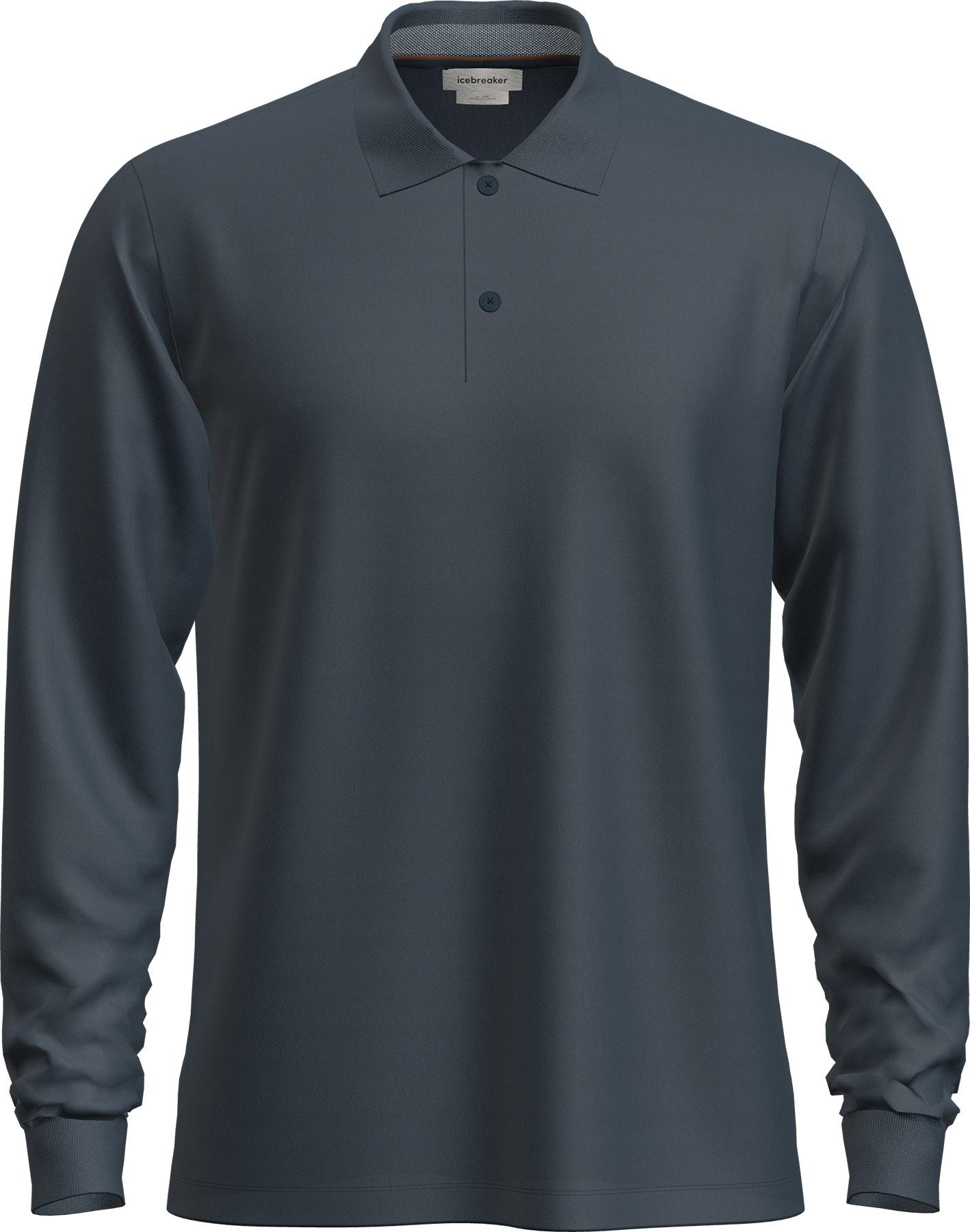 Product image for Merinofine 15.5 Pique Long Sleeve Polo - Men's