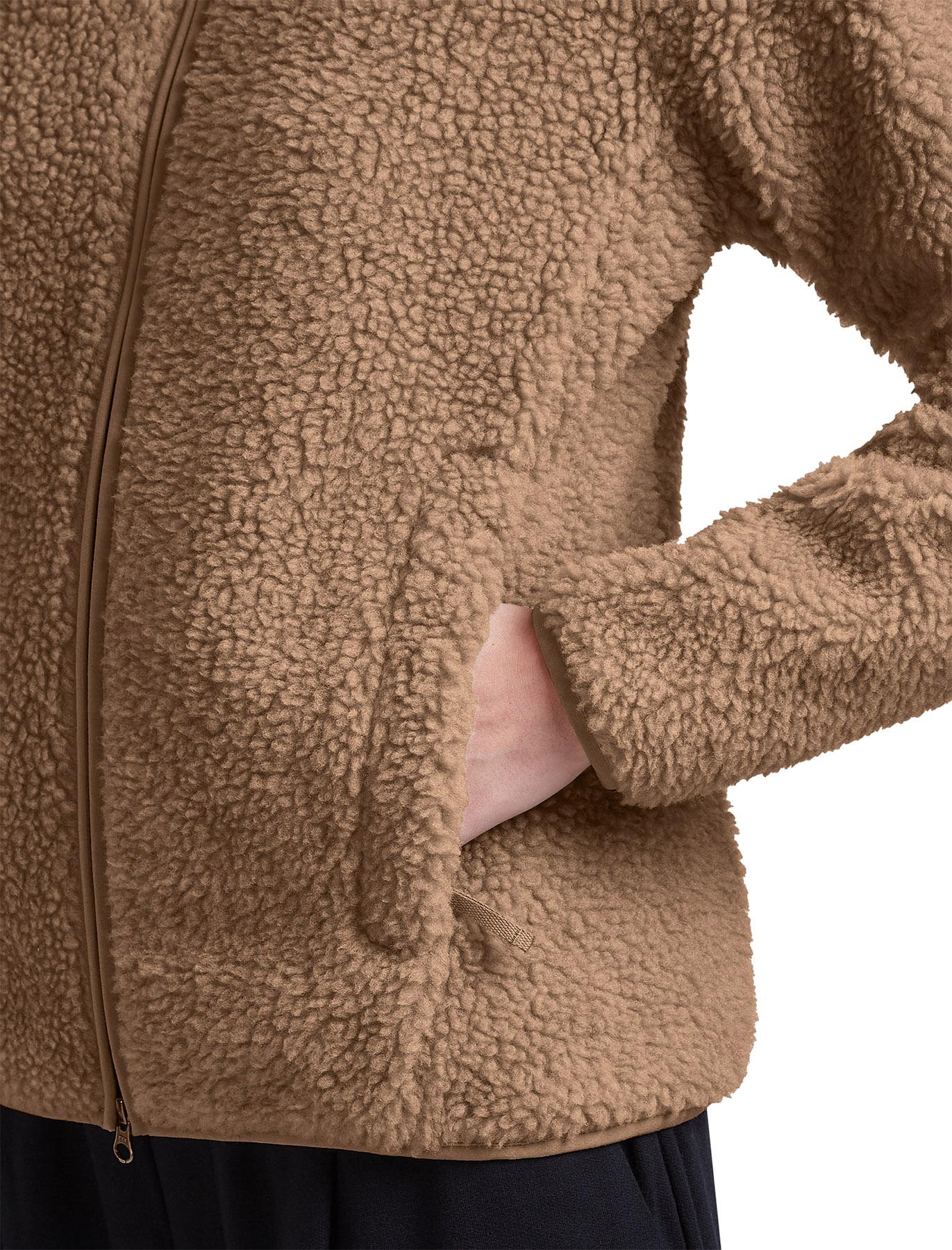 Product gallery image number 4 for product Merino Blend 960 RealFleece High Pile Long Sleeve Zip Fleece Jacket - Women's