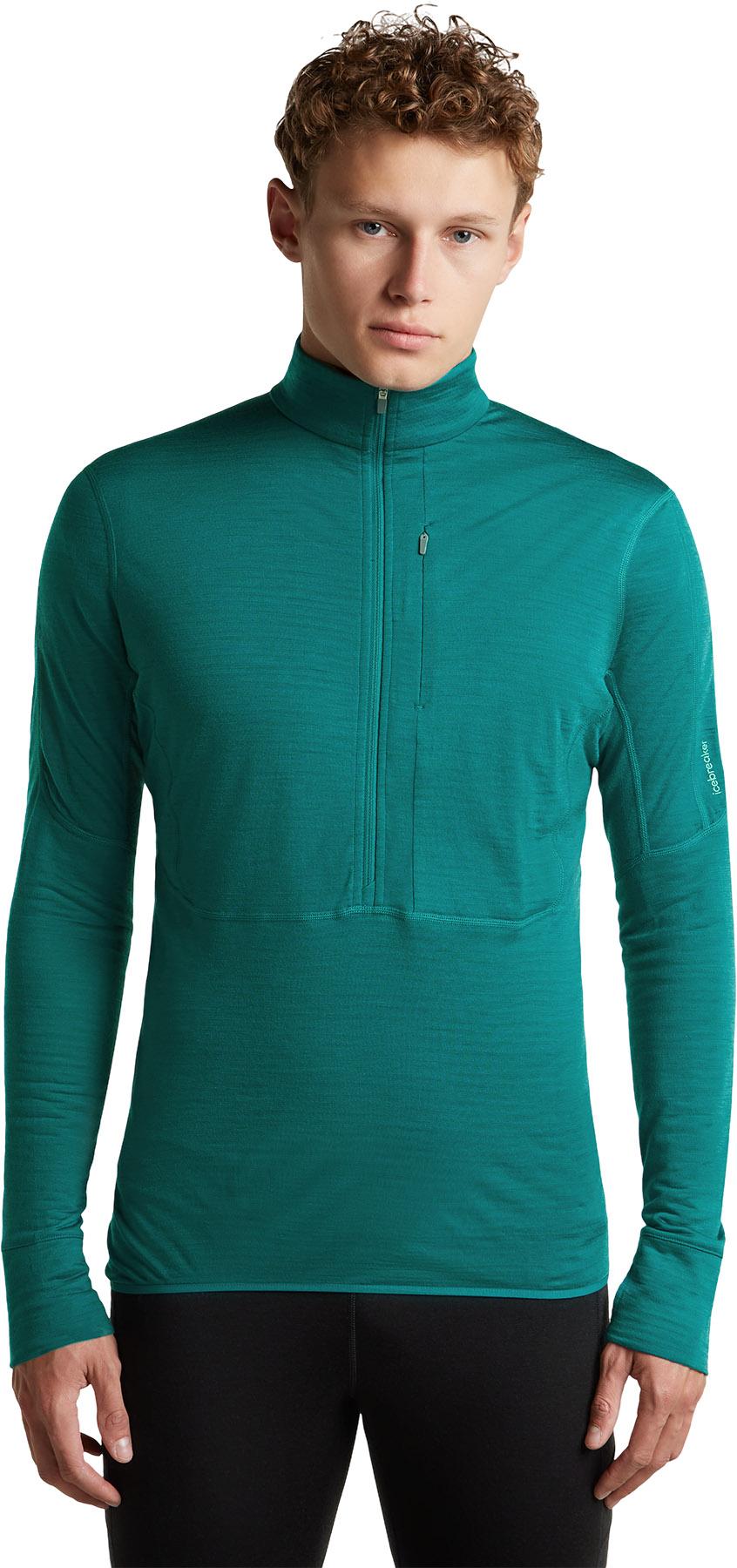 Numéro de l'image de la galerie de produits 4 pour le produit Men Merino Blend 200 RealFleece™ Descender LS Half Zip
