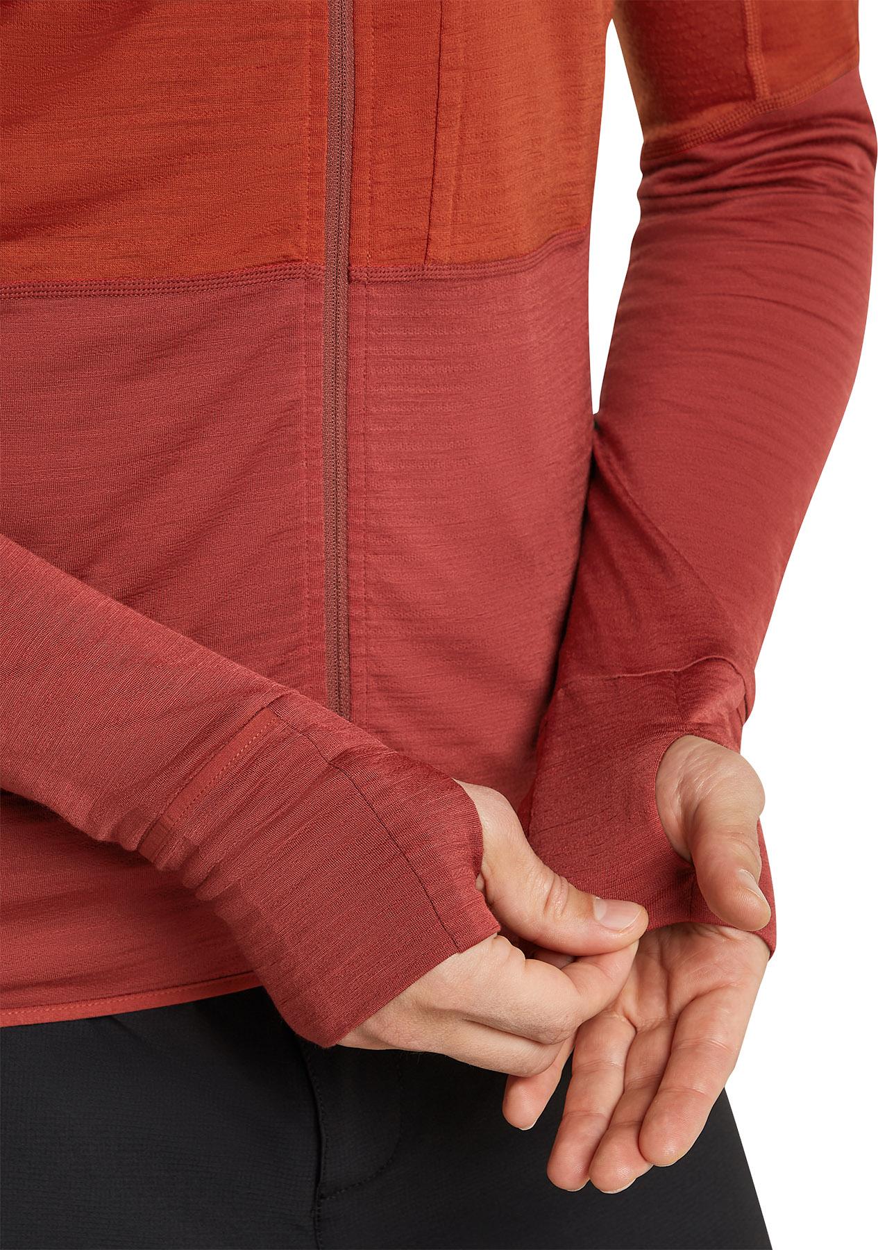 Numéro de l'image de la galerie de produits 3 pour le produit Men Merino Blend 200 RealFleece™ Descender LS Zip Hoodie