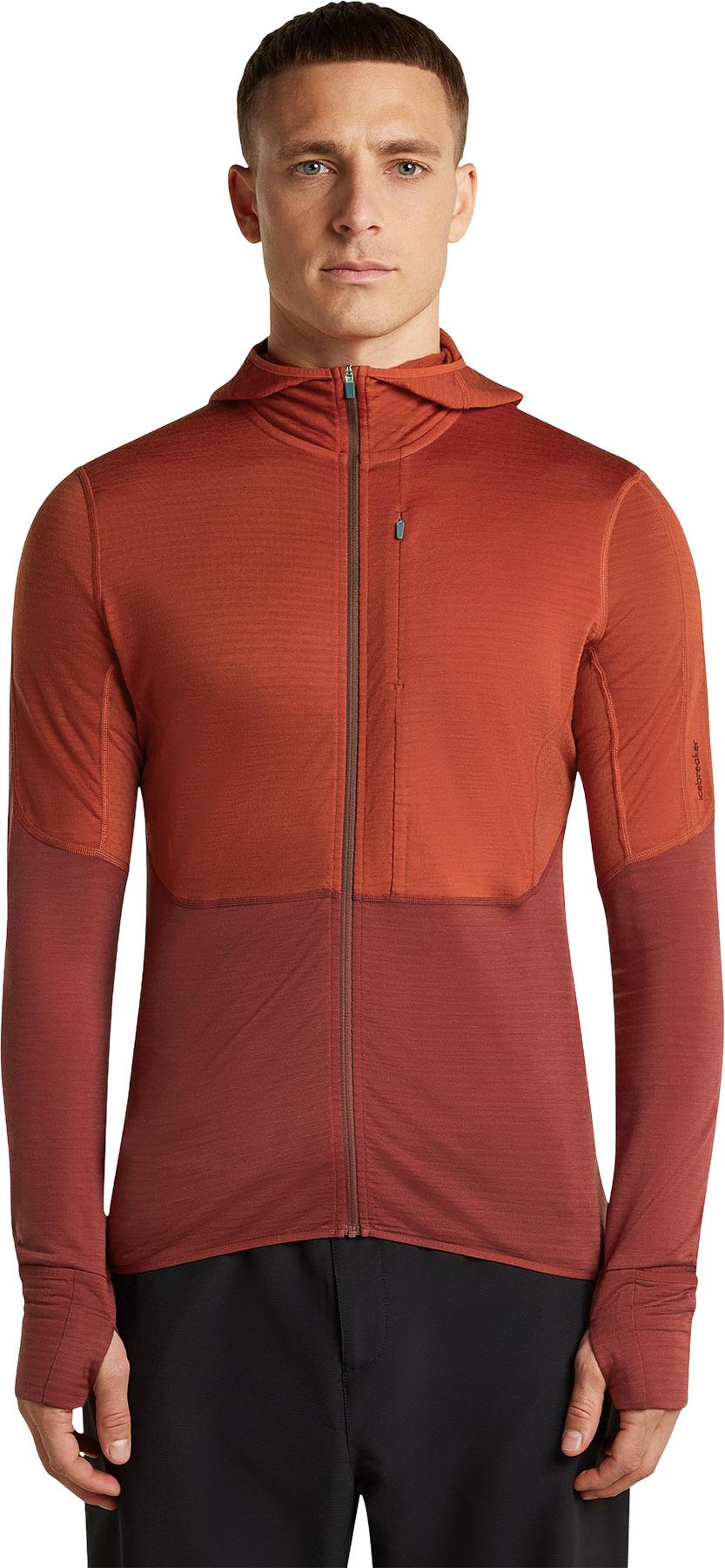Numéro de l'image de la galerie de produits 4 pour le produit Men Merino Blend 200 RealFleece™ Descender LS Zip Hoodie