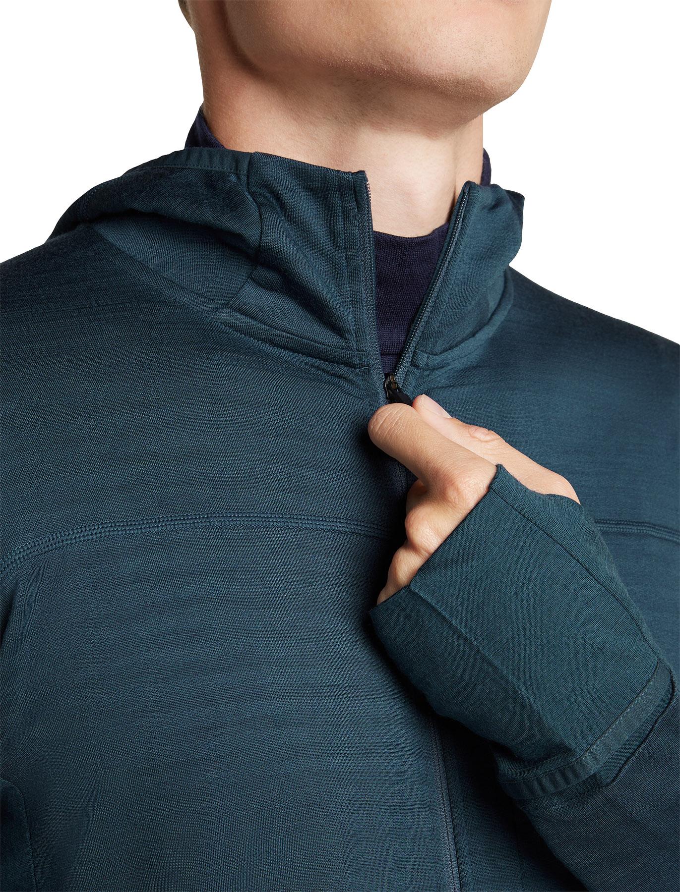 Numéro de l'image de la galerie de produits 6 pour le produit Men Merino Blend 300 RealFleece™ Descender LS Zip Hoodie