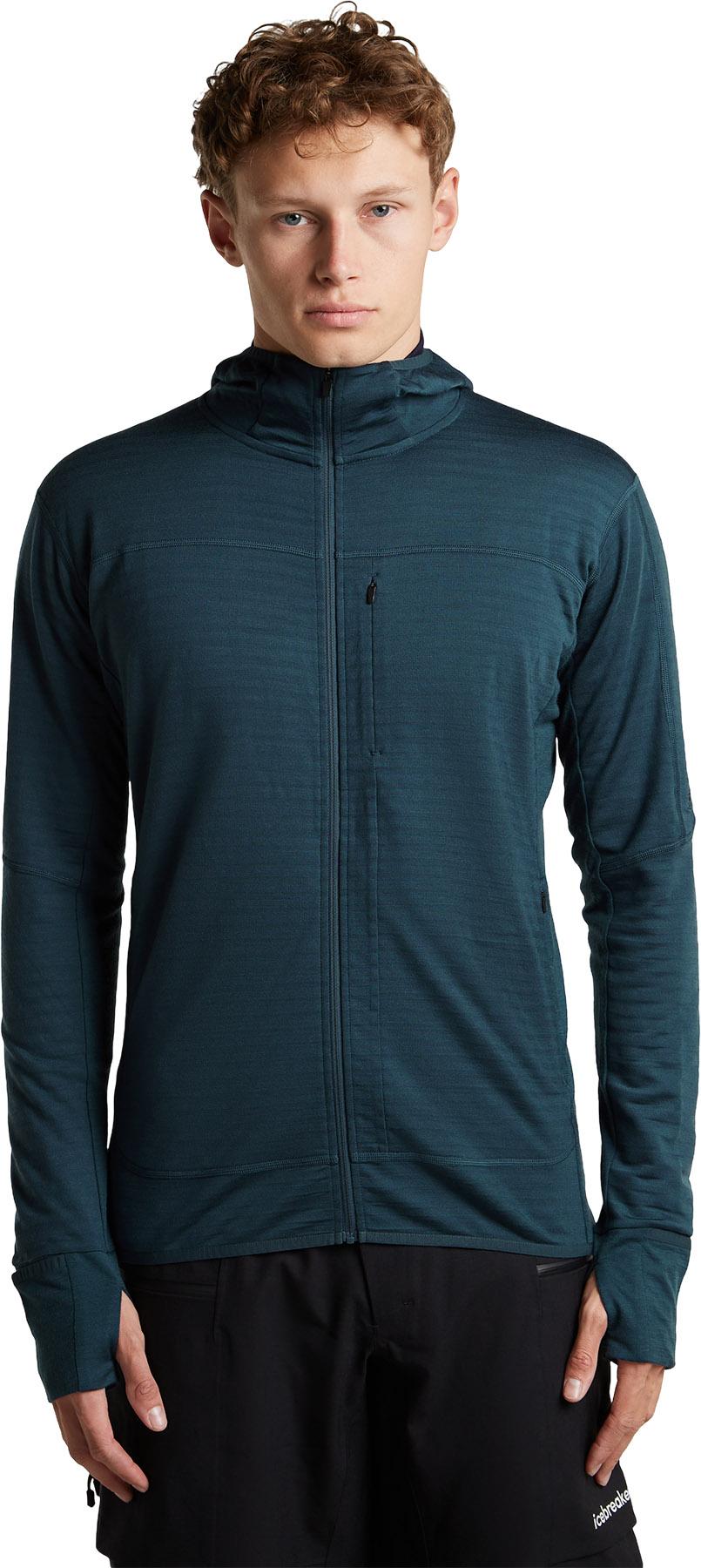 Numéro de l'image de la galerie de produits 3 pour le produit Men Merino Blend 300 RealFleece™ Descender LS Zip Hoodie