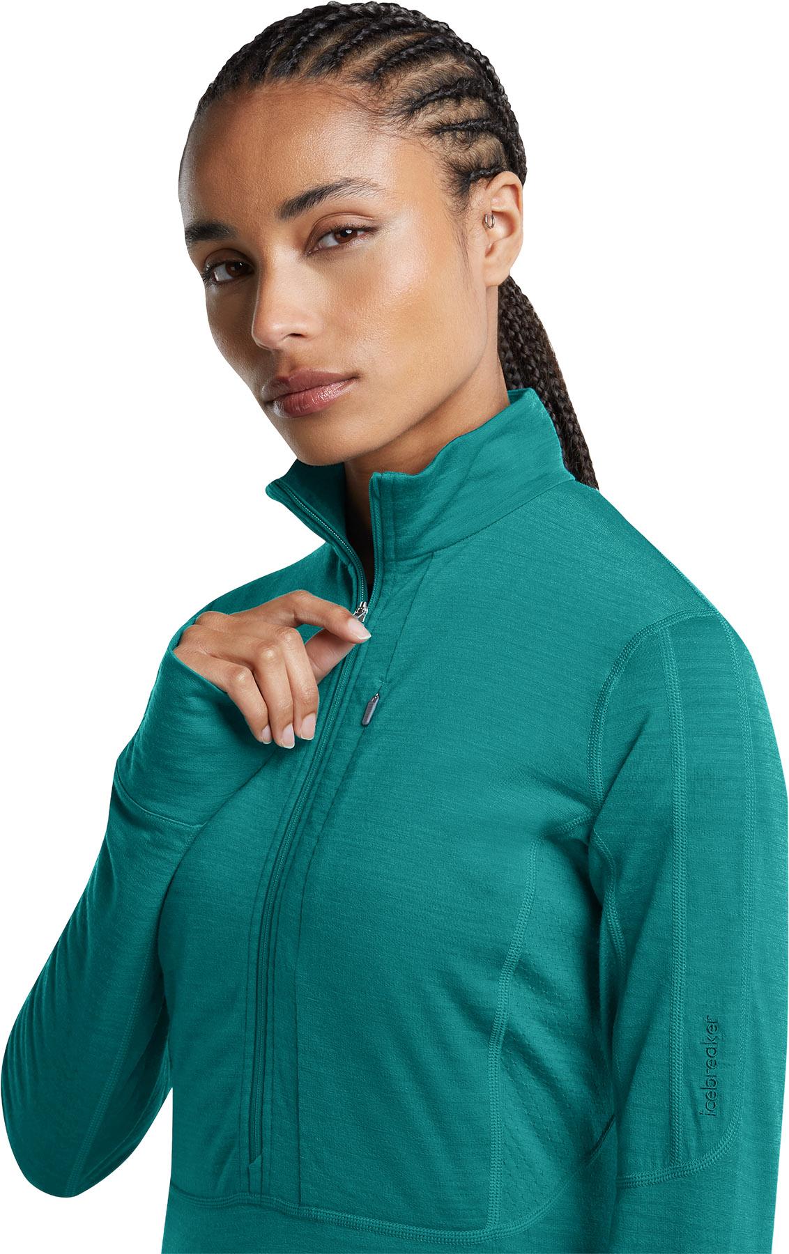Numéro de l'image de la galerie de produits 3 pour le produit Women Merino Blend 200 RealFleece™ Descender LS Half Zip