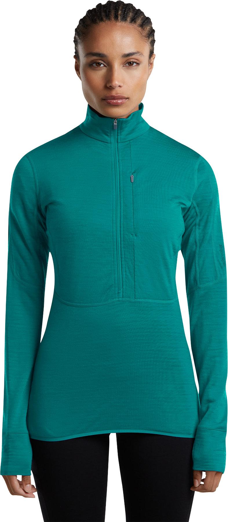 Numéro de l'image de la galerie de produits 5 pour le produit Women Merino Blend 200 RealFleece™ Descender LS Half Zip