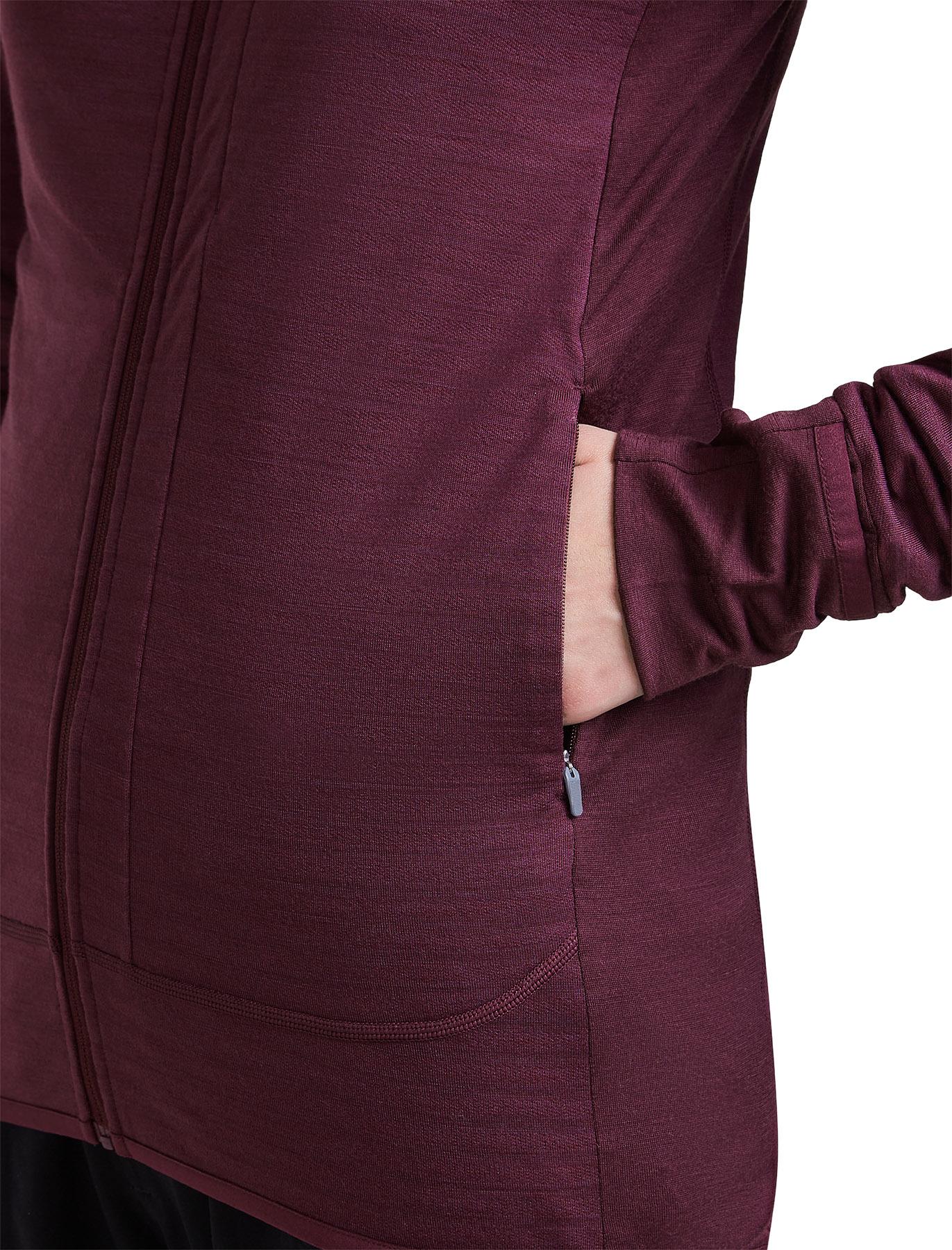 Numéro de l'image de la galerie de produits 4 pour le produit Women Merino Blend 300 RealFleece™ Descender LS Zip Hoodie