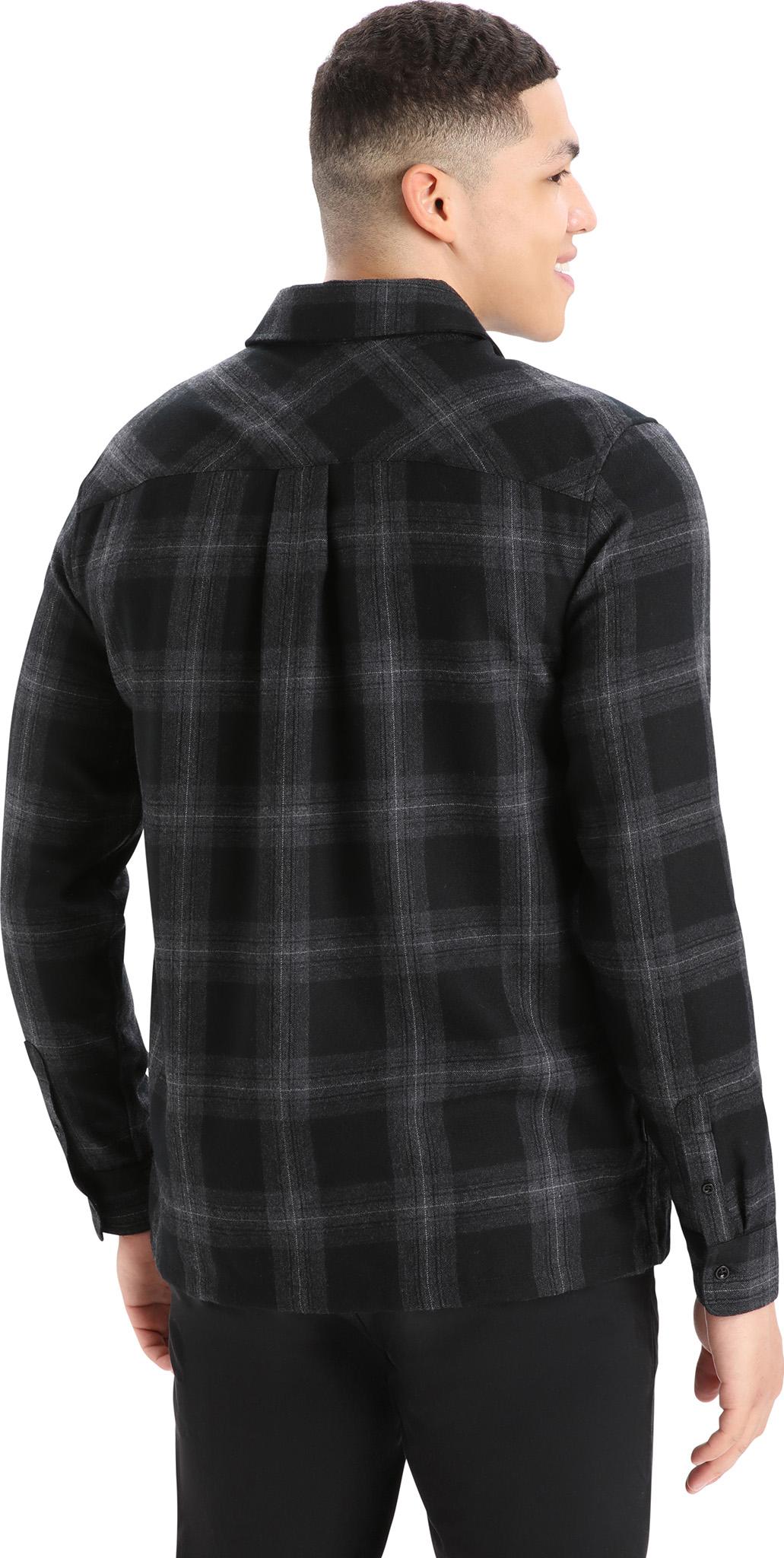 Product gallery image number 2 for product Dawnder Merino Plaid Long Sleeve Flannel Shirt - Men's 