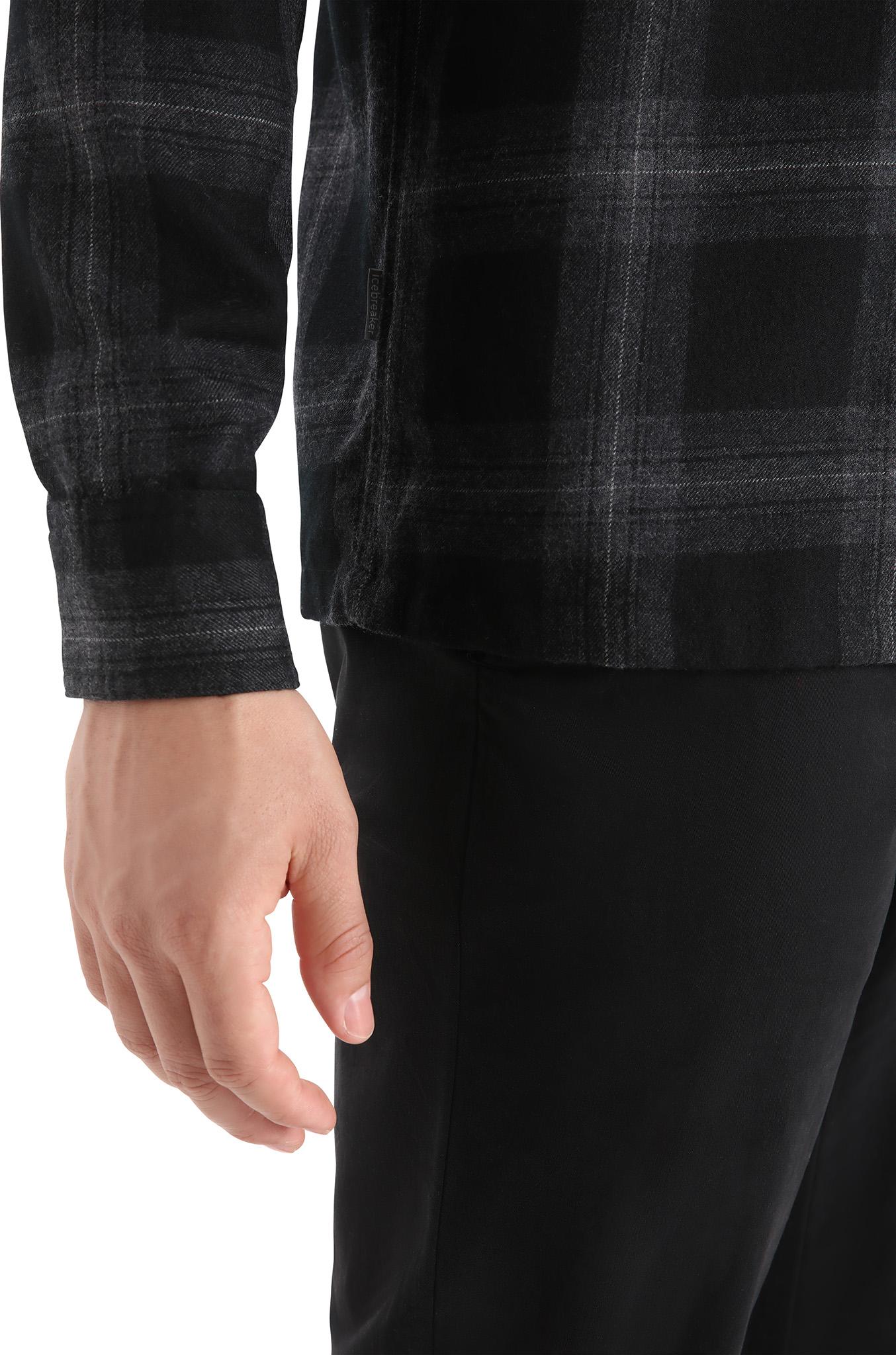 Product gallery image number 4 for product Dawnder Merino Plaid Long Sleeve Flannel Shirt - Men's 