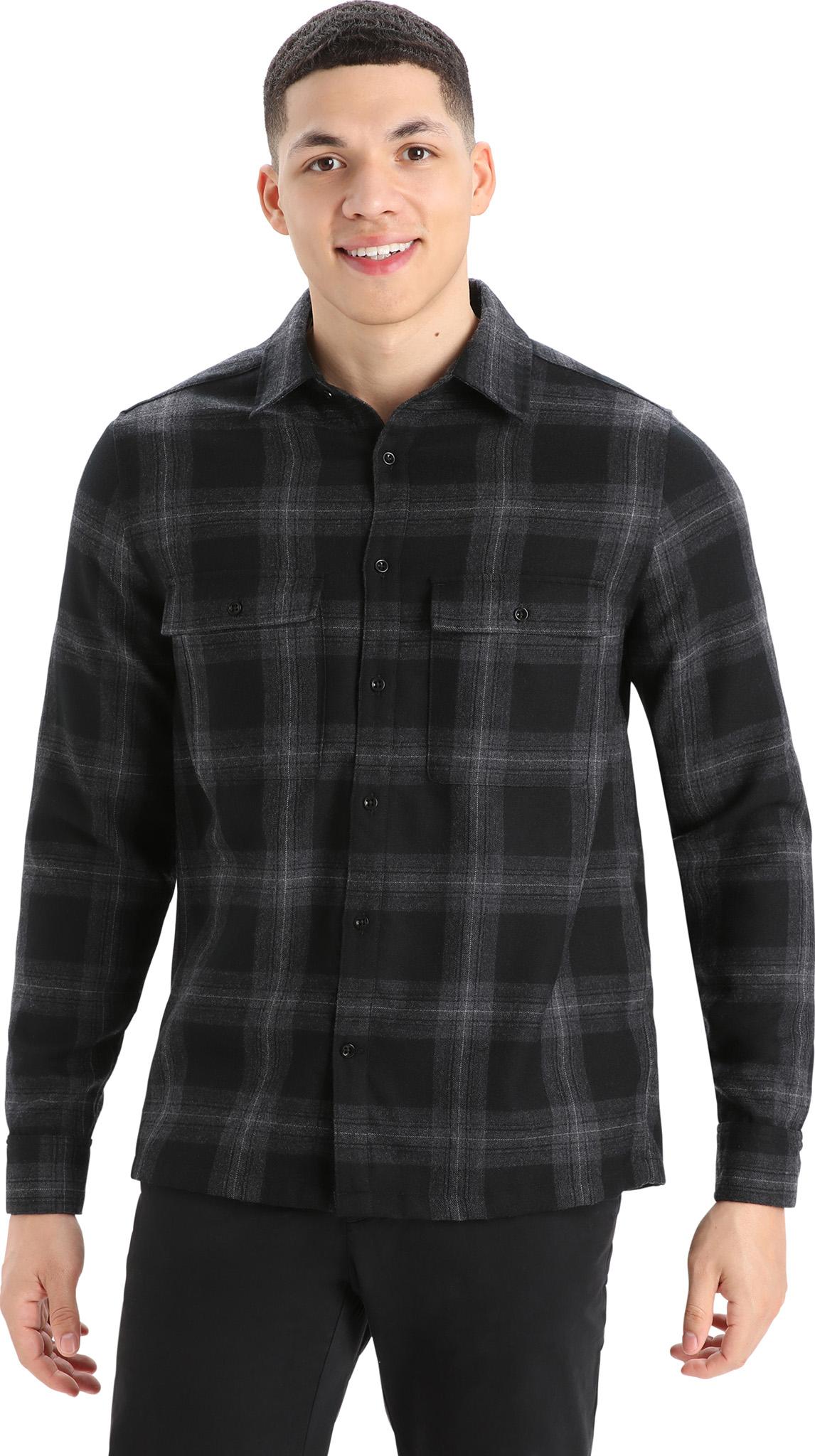 Product gallery image number 6 for product Dawnder Merino Plaid Long Sleeve Flannel Shirt - Men's 
