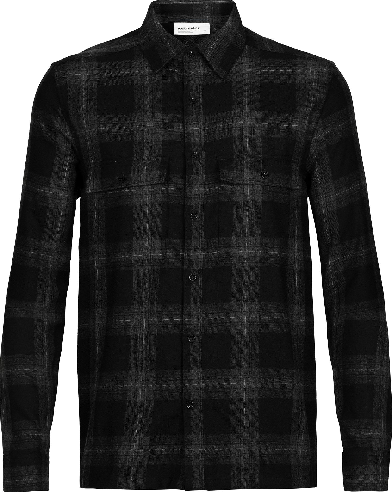 Product gallery image number 1 for product Dawnder Merino Plaid Long Sleeve Flannel Shirt - Men's 