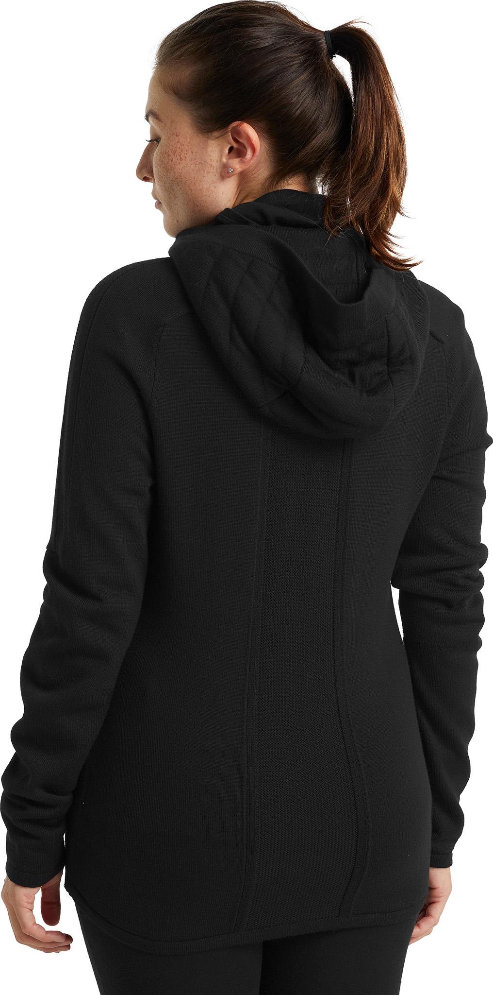 Product gallery image number 3 for product ZoneKnit LS Zip Hoodie - Women's