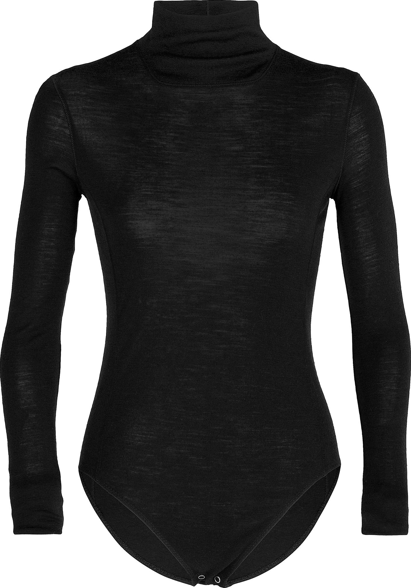 Product gallery image number 1 for product Merino Queens Long Sleeve High Neck Bodysuit - Women's