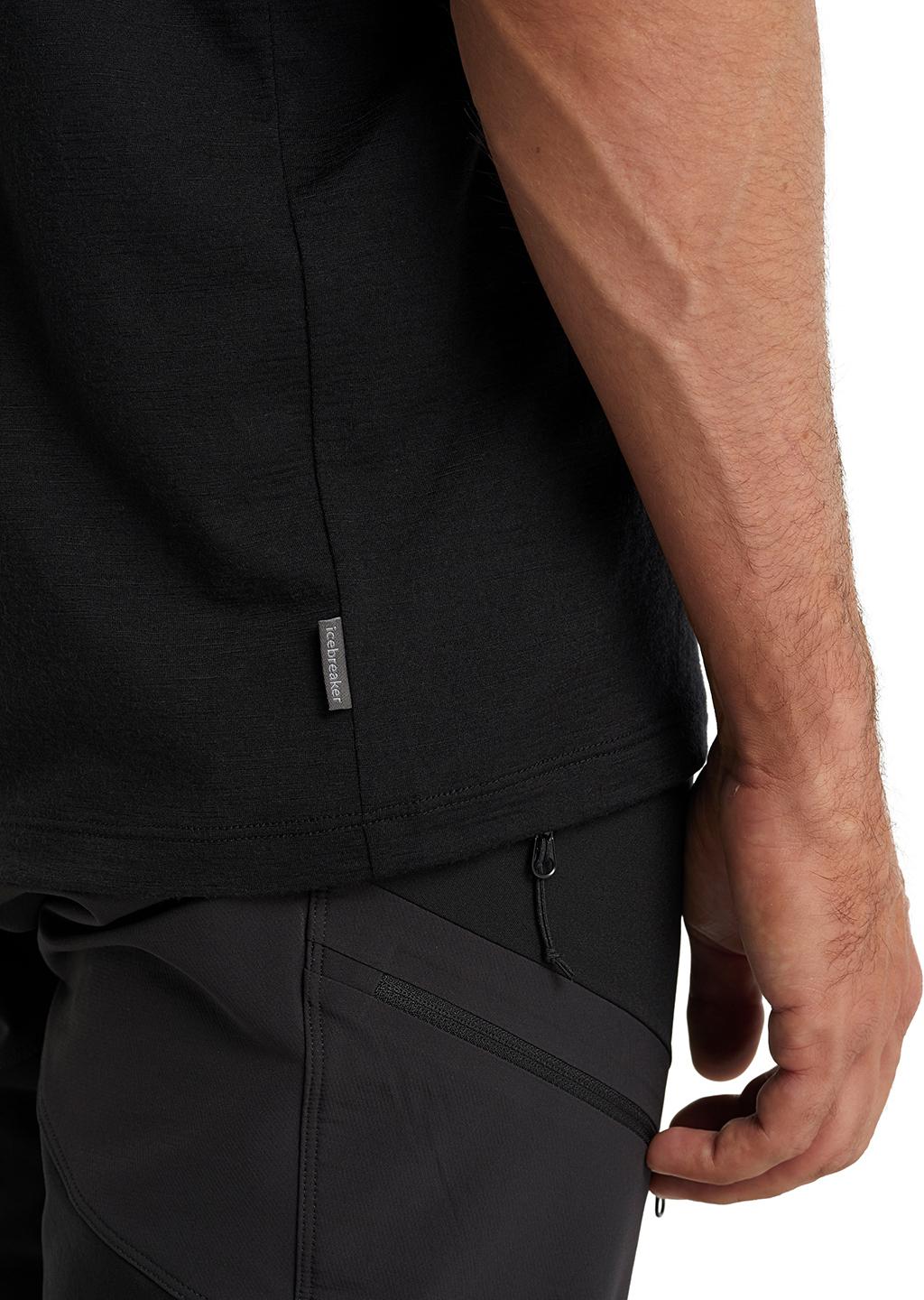 Product gallery image number 4 for product Merino Tech Lite II Ski Rider Short Sleeve T-Shirt - Men's