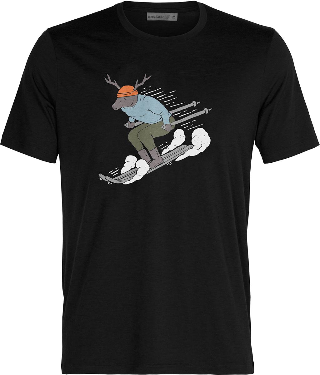 Product gallery image number 1 for product Merino Tech Lite II Ski Rider Short Sleeve T-Shirt - Men's