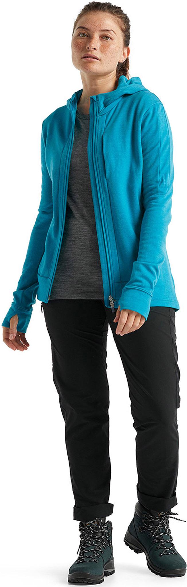 Product gallery image number 3 for product Quantum III LS Zip Hoodie - Women's