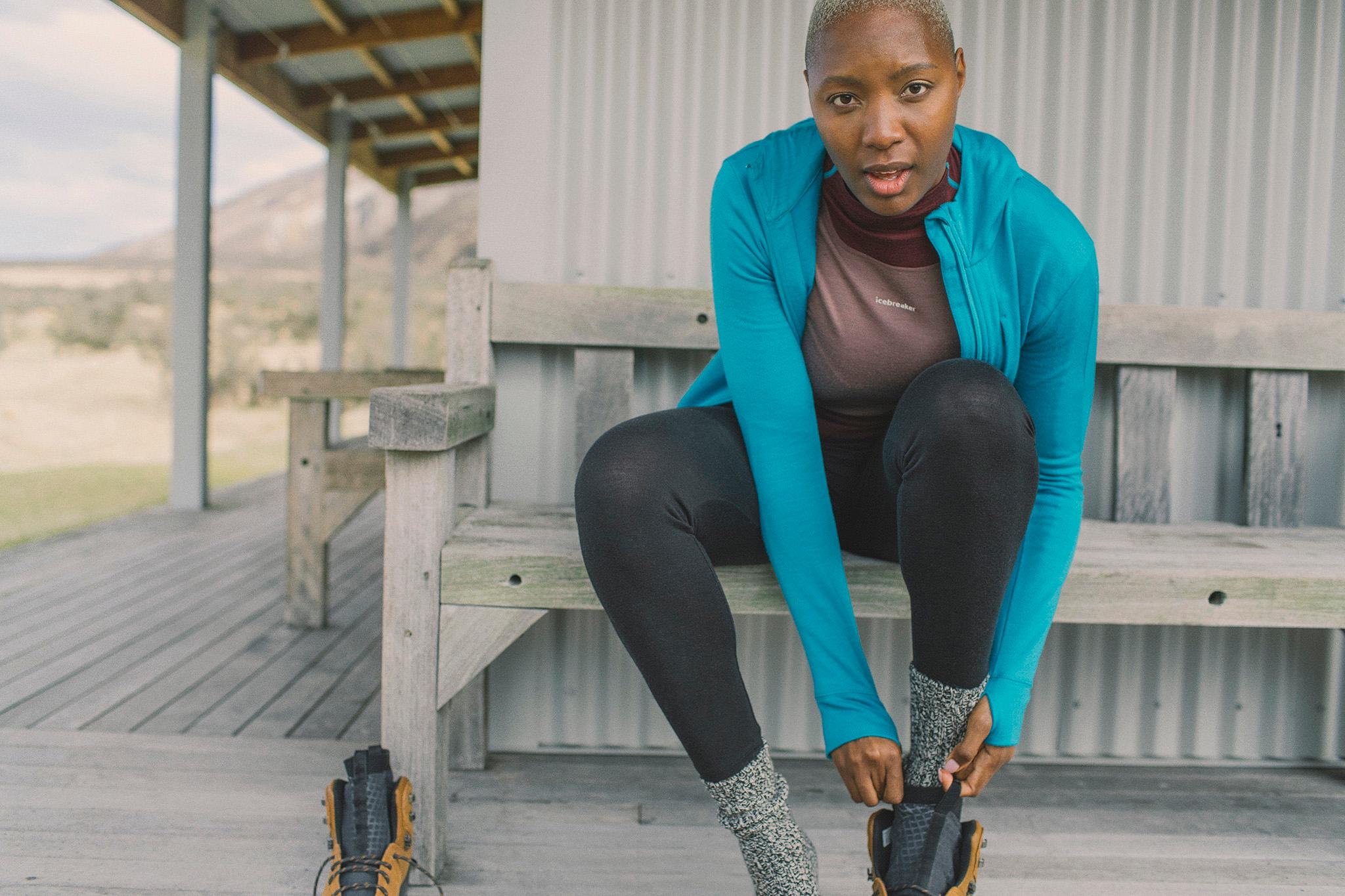 Product gallery image number 10 for product Quantum III LS Zip Hoodie - Women's