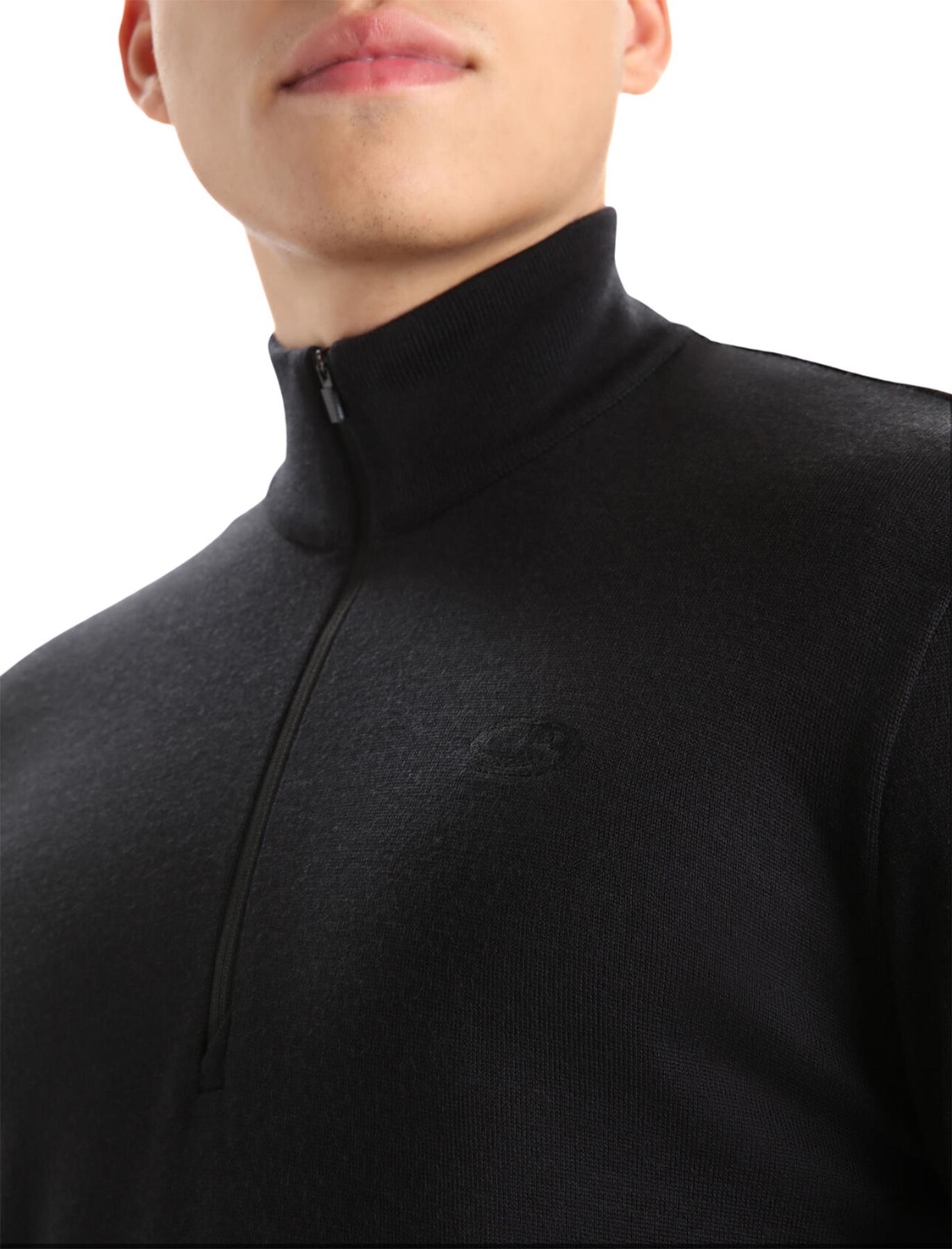 Product gallery image number 4 for product Merino Original Long Sleeve Half Zip Top - Men's