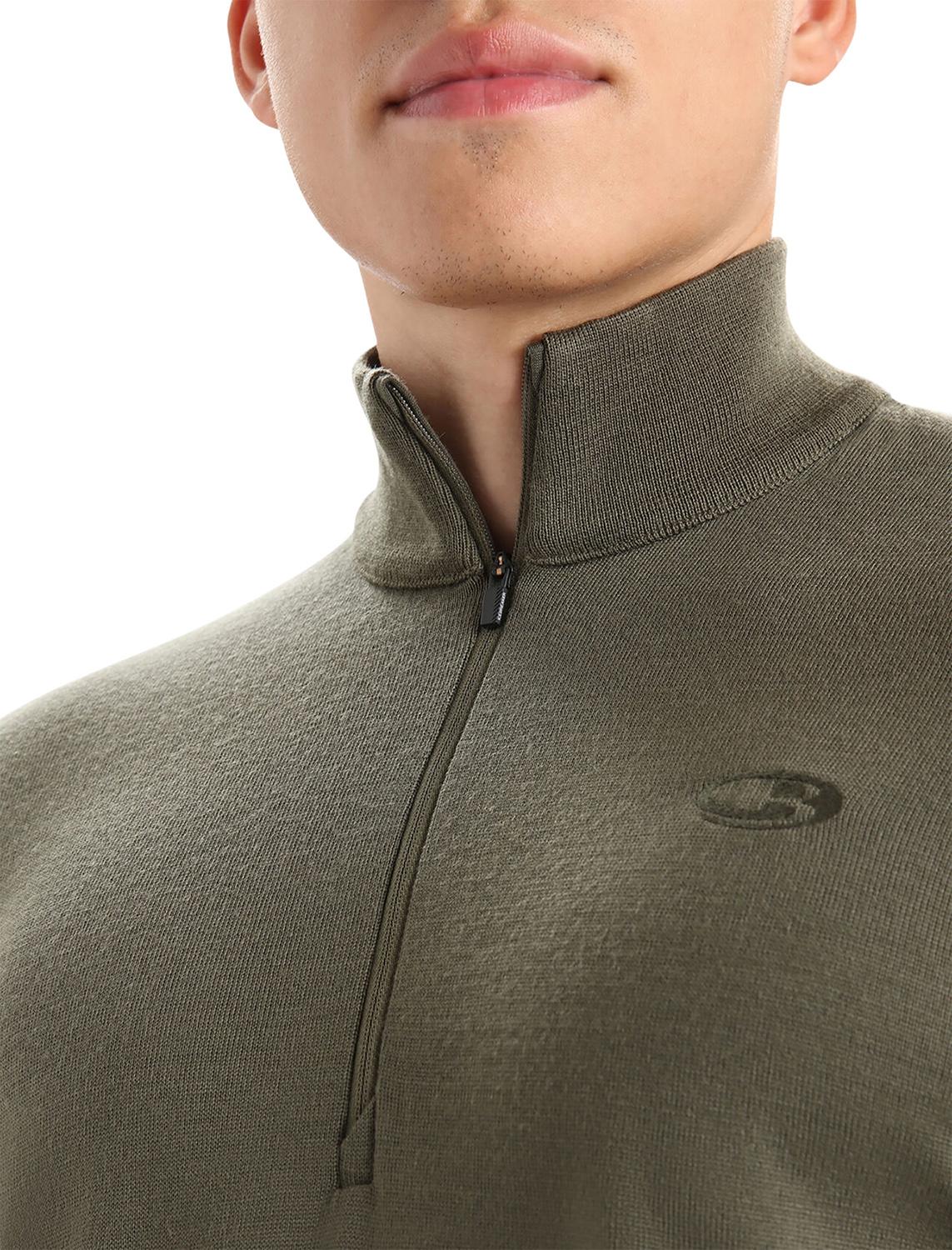 Product gallery image number 4 for product Merino Original Long Sleeve Half Zip Top - Men's