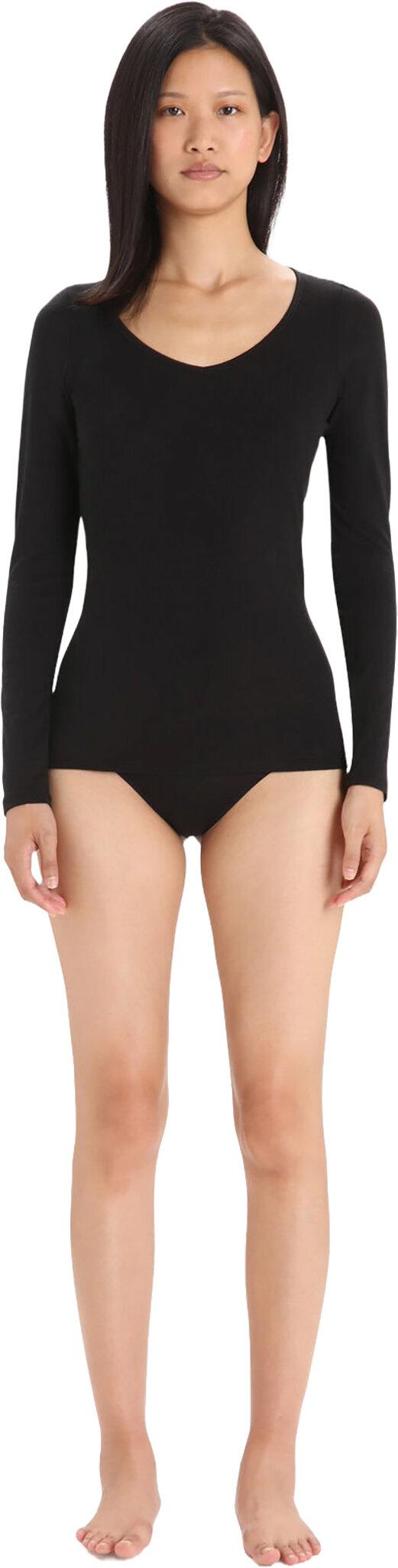 Product gallery image number 4 for product Siren Merino Long Sleeve Sweetheart T-Shirt - Women's