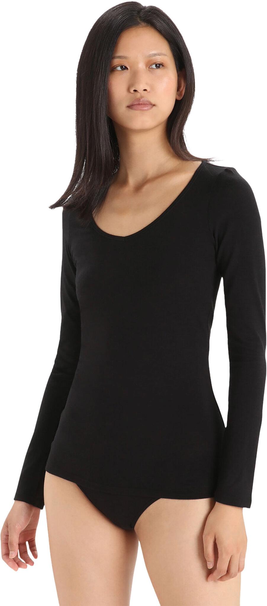 Product gallery image number 1 for product Siren Merino Long Sleeve Sweetheart T-Shirt - Women's