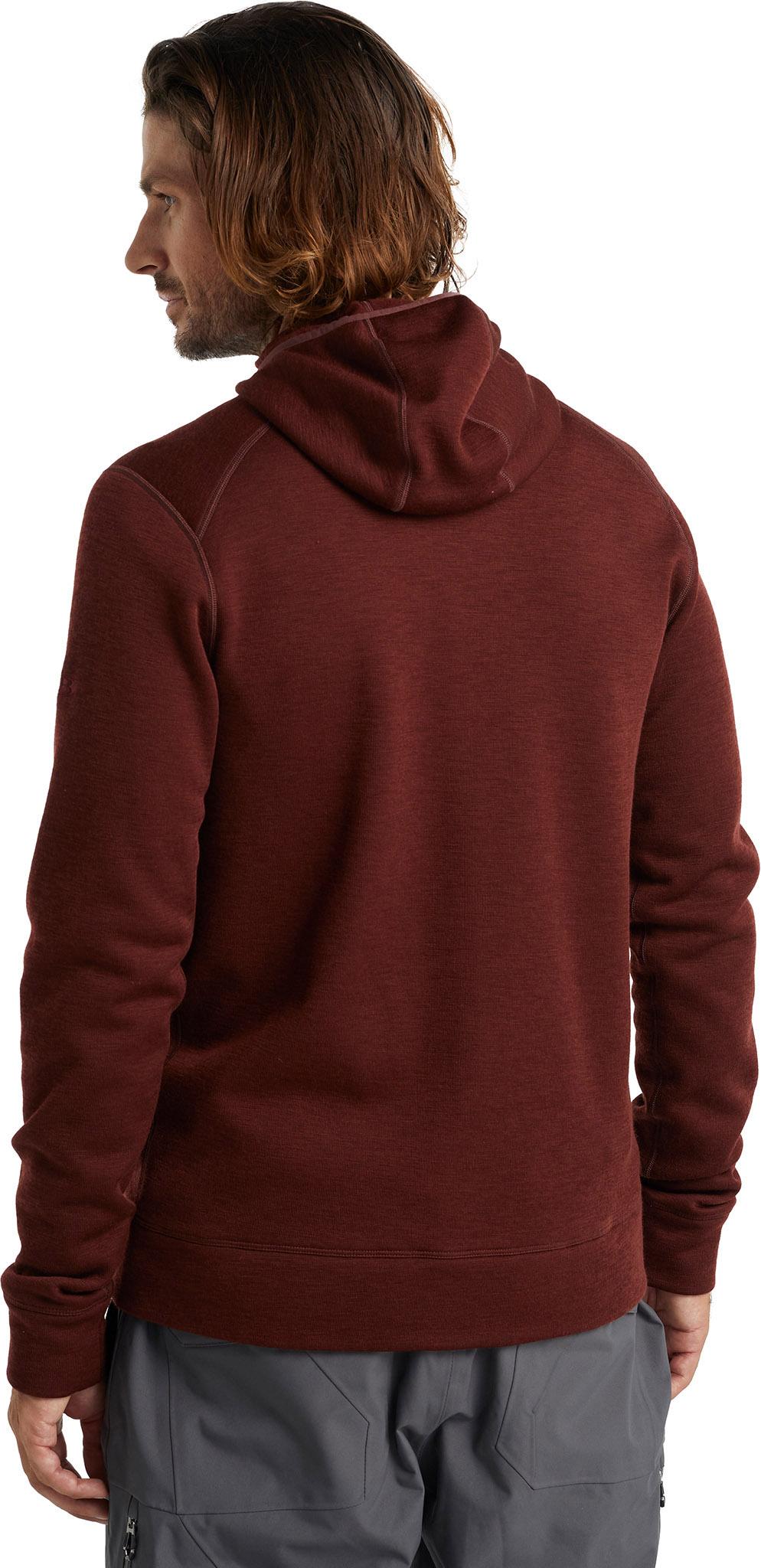 Product gallery image number 2 for product RealFleece® Merino Elemental Long Sleeve Zip Hood Jacket - Men's
