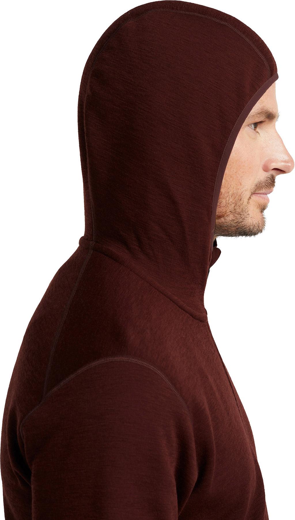 Product gallery image number 3 for product RealFleece® Merino Elemental Long Sleeve Zip Hood Jacket - Men's