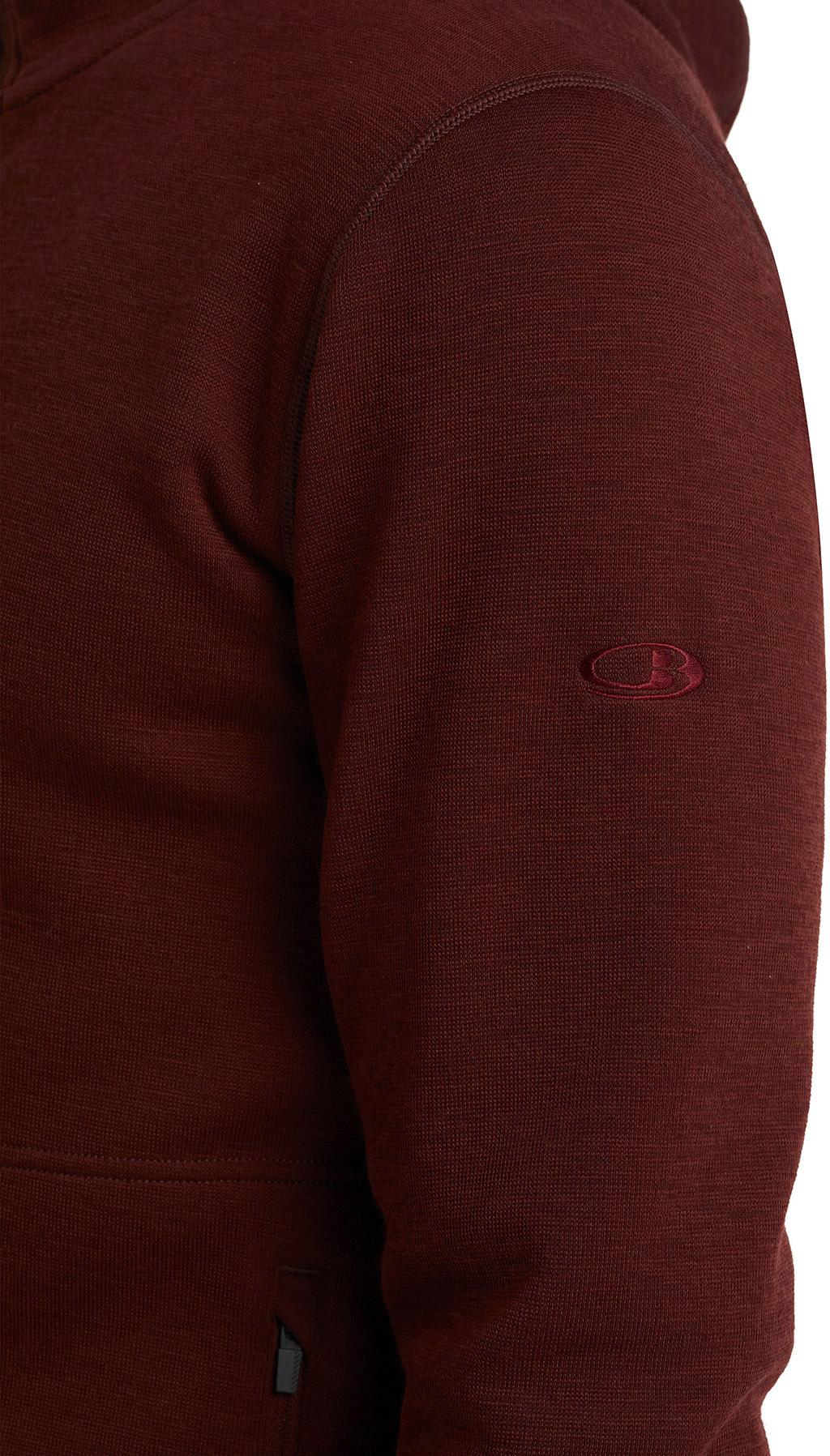 Product gallery image number 6 for product RealFleece® Merino Elemental Long Sleeve Zip Hood Jacket - Men's