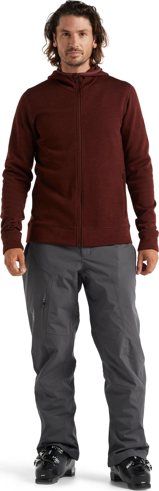Product gallery image number 8 for product RealFleece® Merino Elemental Long Sleeve Zip Hood Jacket - Men's