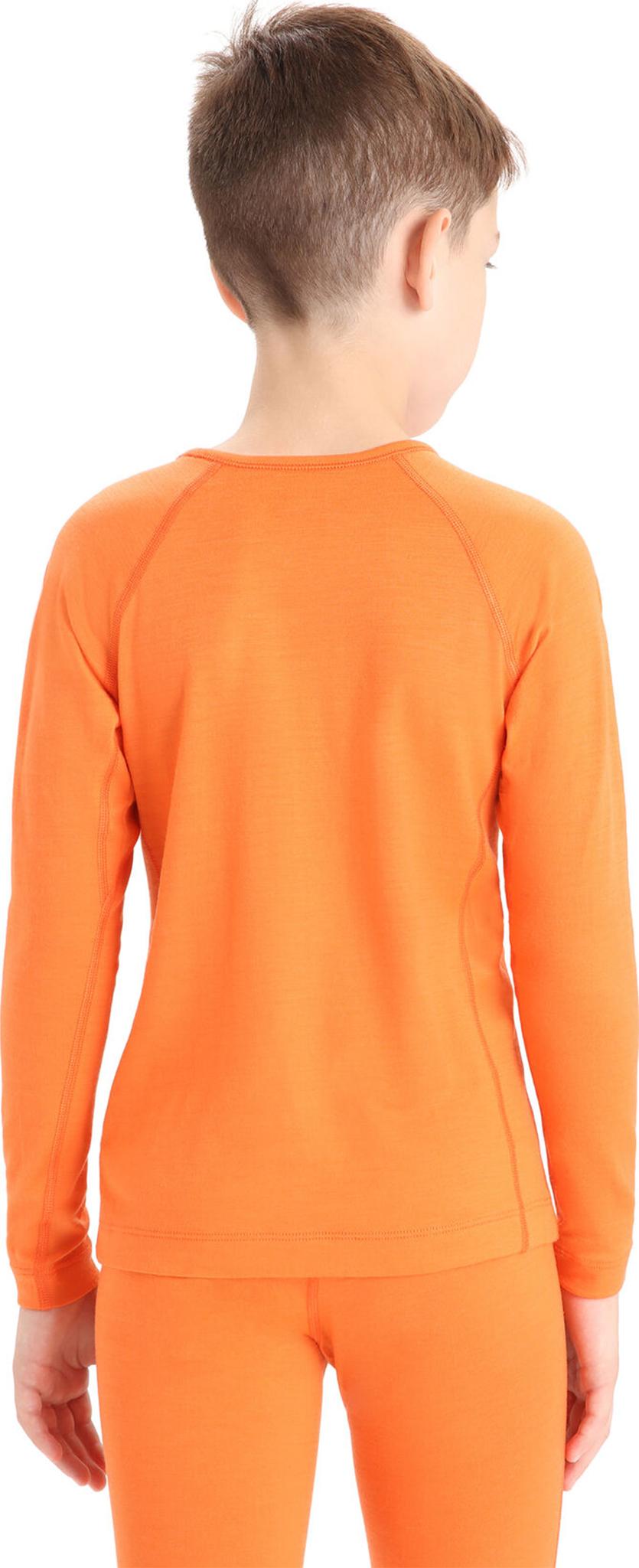 Numéro de l'image de la galerie de produits 2 pour le produit Haut thermique à manches longues et col rond en laine mérinos 200 Oasis - Enfant